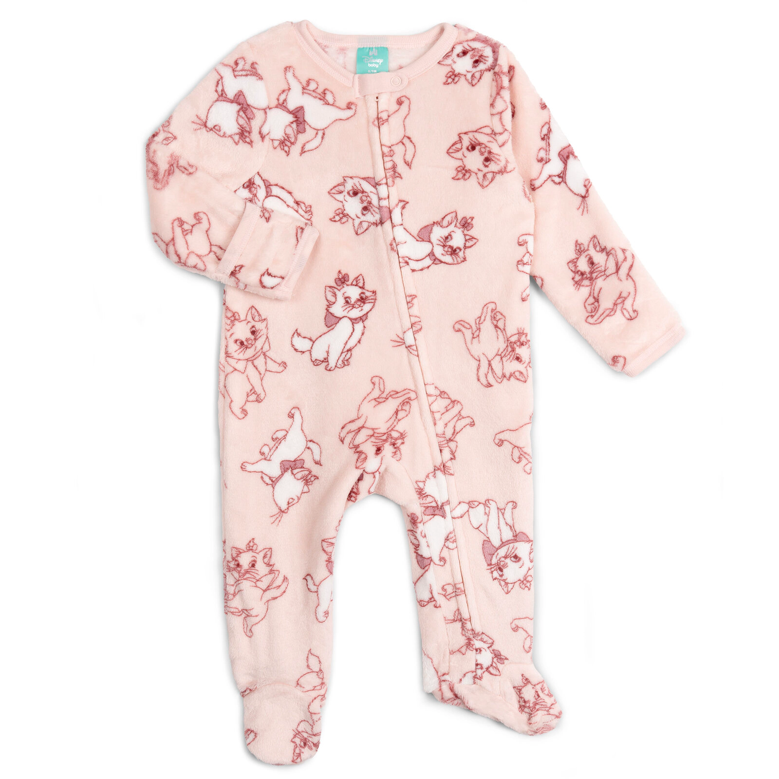 Disney Baby Girls' Fleece Footed Sleep N Play