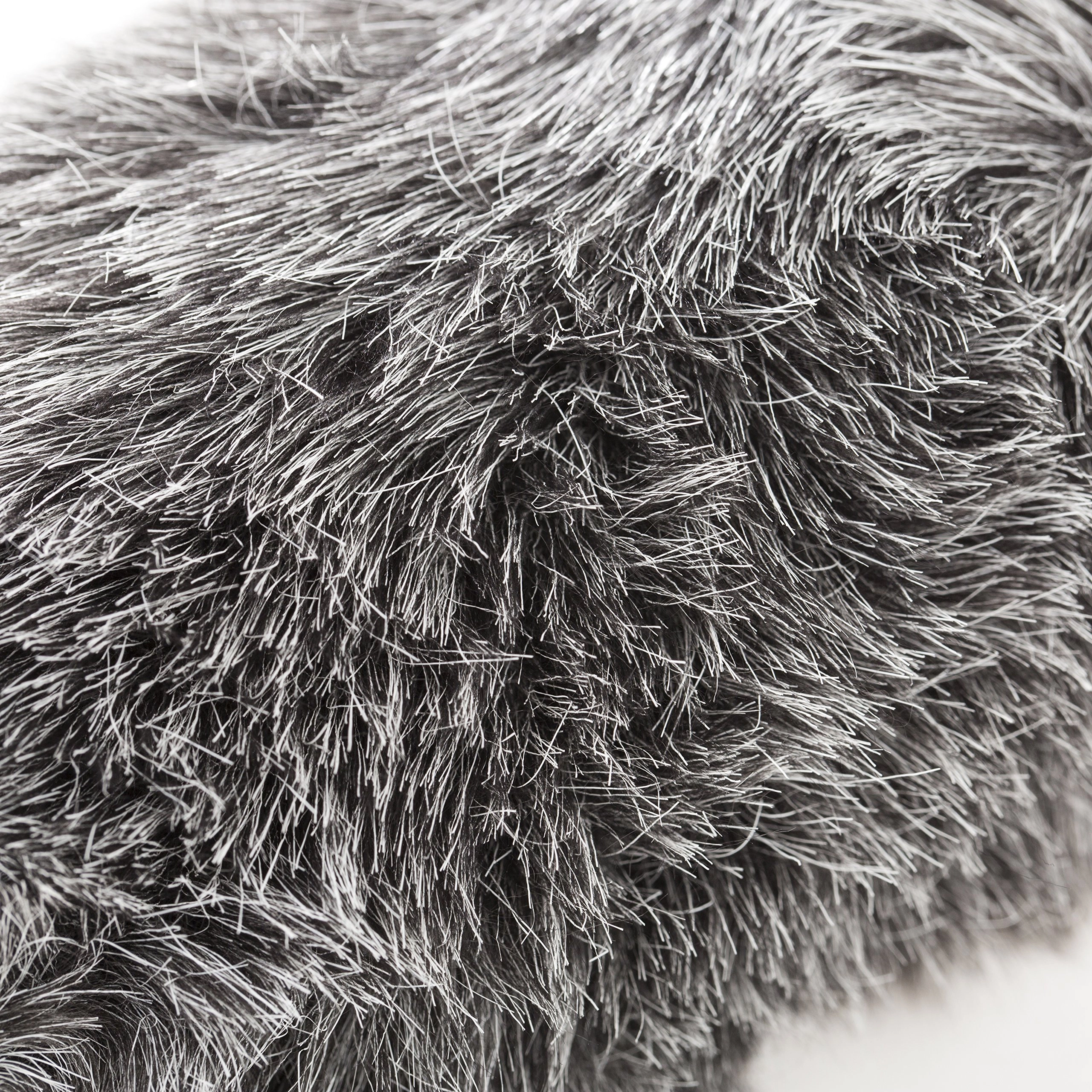 Movo WS-G300 Furry Rigid Windscreen for Microphones 18-23mm in Diameter and up to 12.6 (32cm) Long - Dark Gray