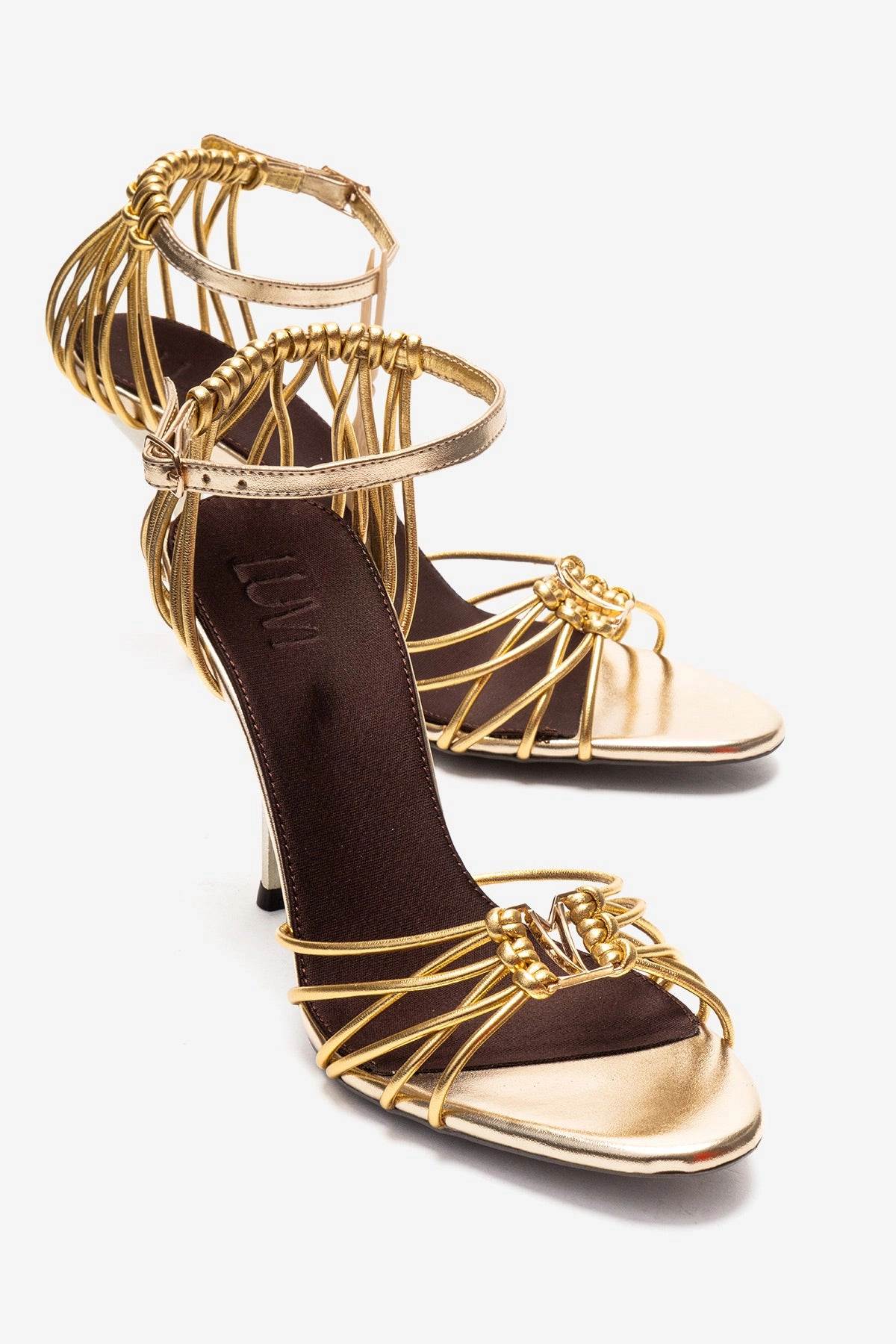 Prologue Shoes Womens Arona Ankle Strap Stiletto Sandal