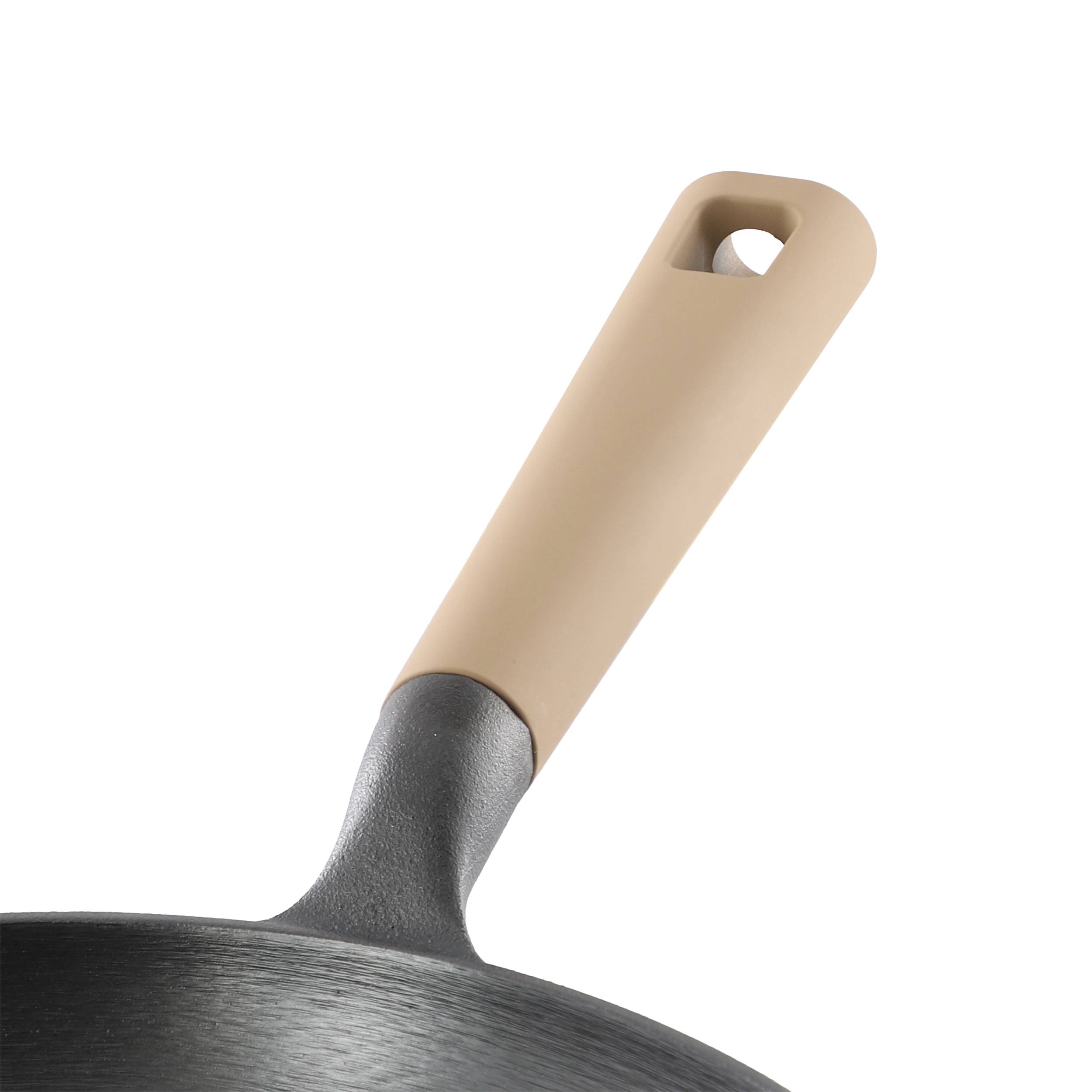 Gibson Home Eaglestone 9.5 Inch Cast Iron Skillet with Bakelite Handle in Black