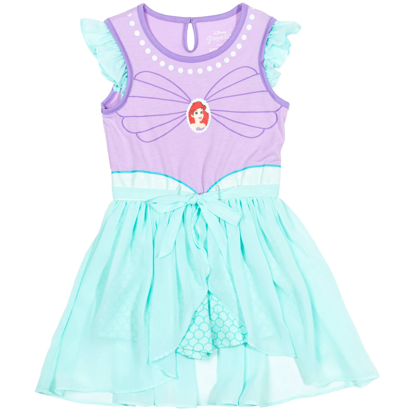 Disney Princess Girls' Cosplay Skirt Overlay Romper
