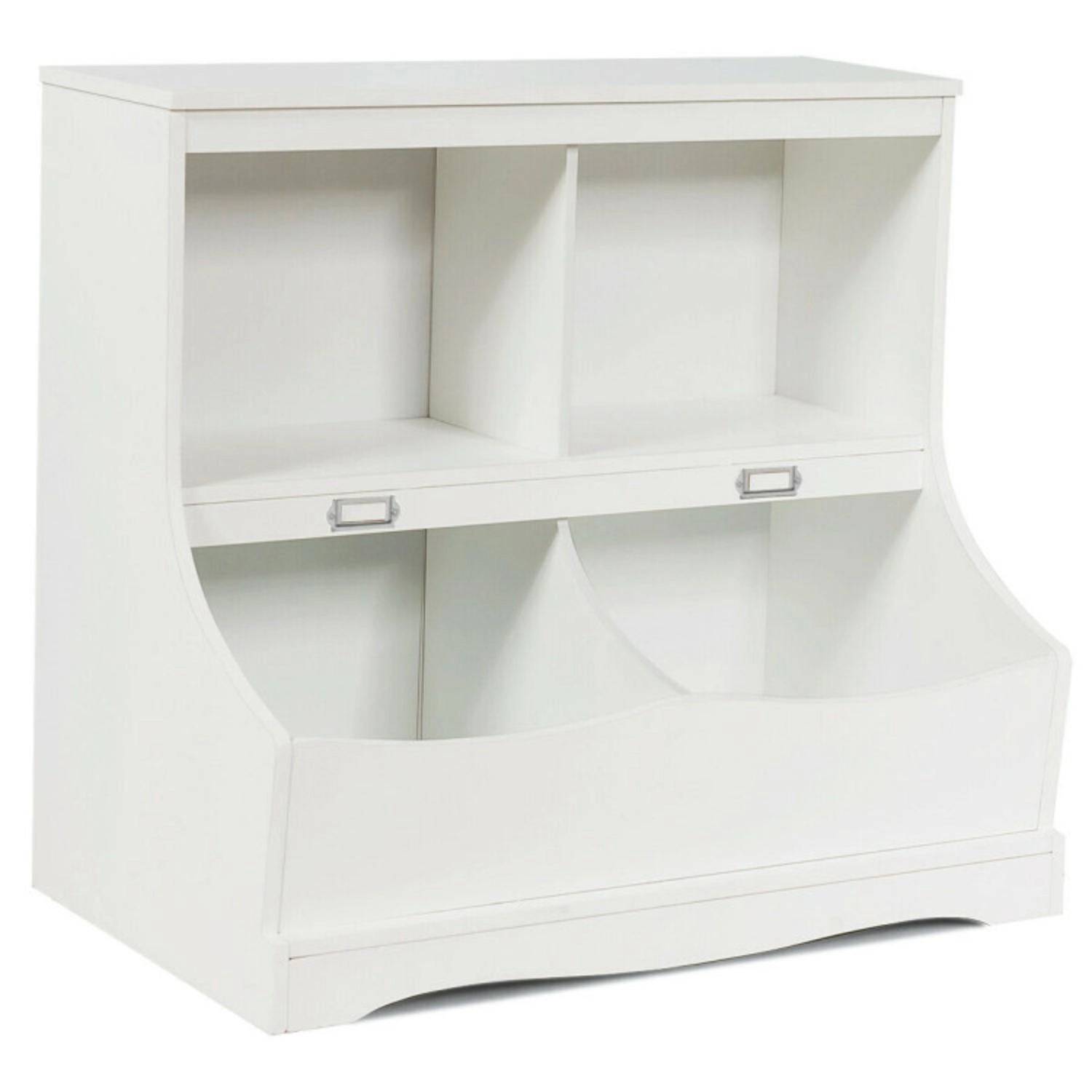 Hivvago Kids Floor Cabinet Multi-Functional Bookcase