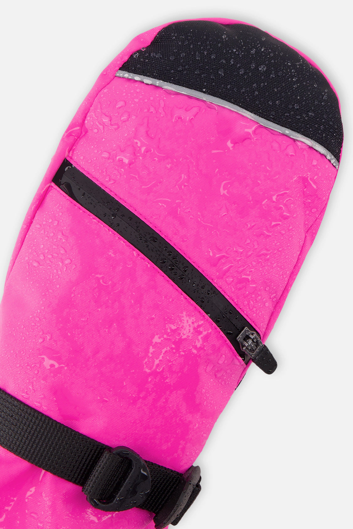 Deux par Girls Teknik Cordura-Reinforced Winter Mittens with Zippered Pocket