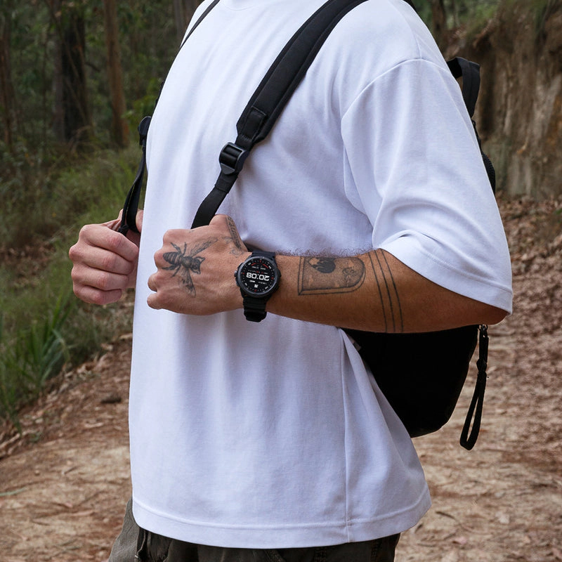 Cubitt Terra Special Edition Rugged Smartwatch, Dual-Band GPS, AMOLED, Maps, VITA AI, 5ATM, 14-Day Battery