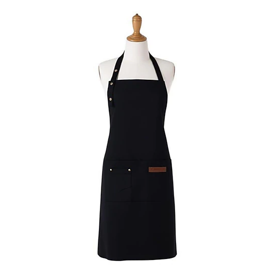 Alilang Women Kitchen Apron Adjustable Neck Apron with Pocket for Cooking Baking Crafting