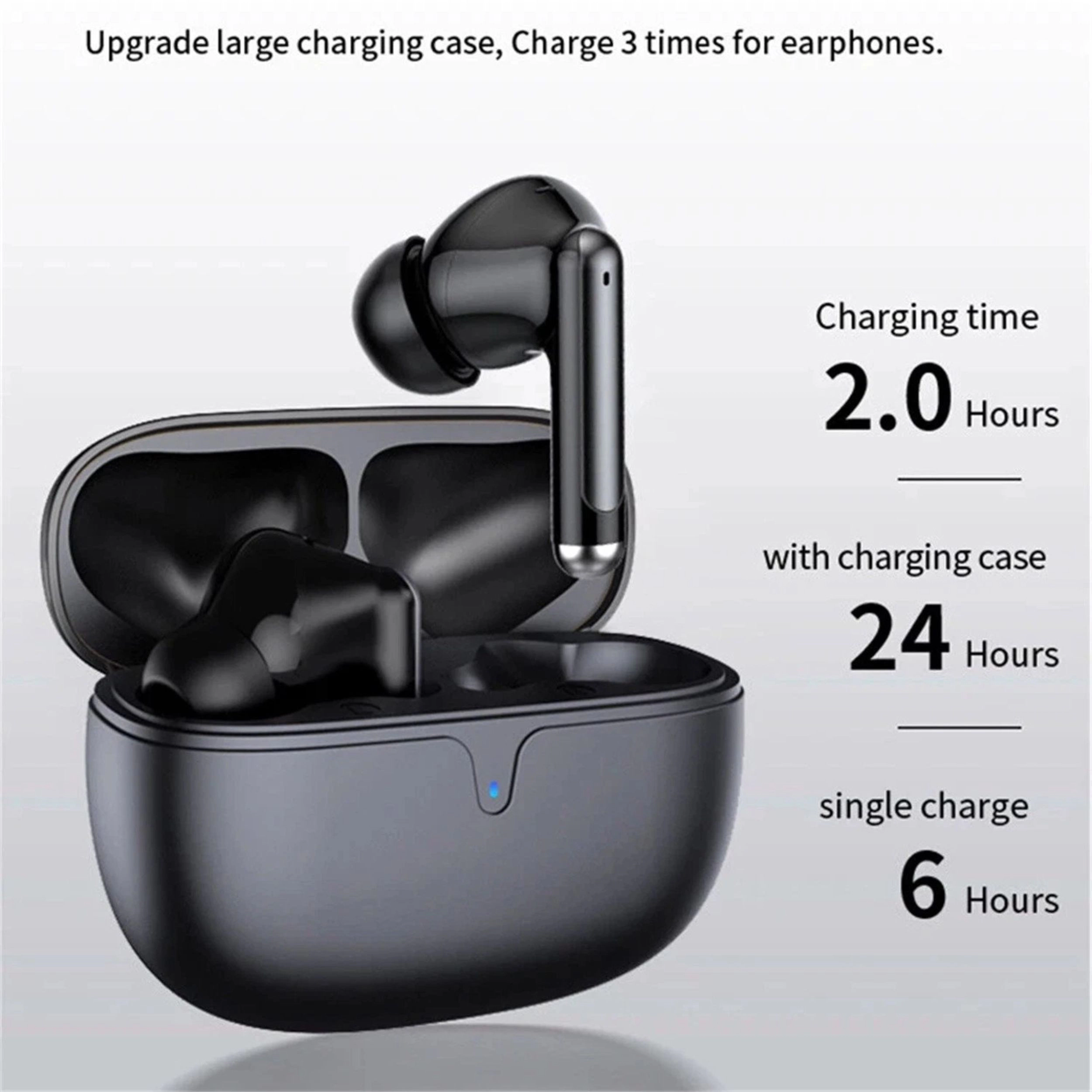 Home Collection Bluetooth 5.3 True Wireless In Ear Earbuds with HiFi Stereo