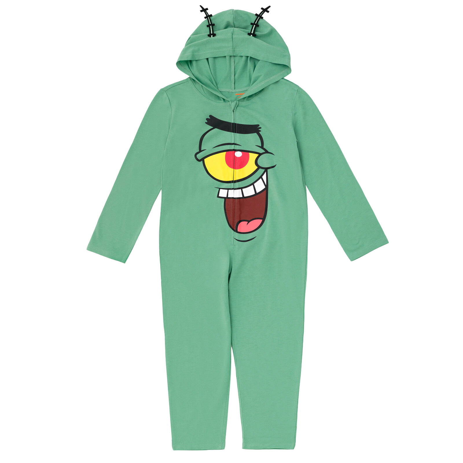 Nickelodeon SpongeBob SquarePants Boys' Cosplay Hooded One Piece Coverall