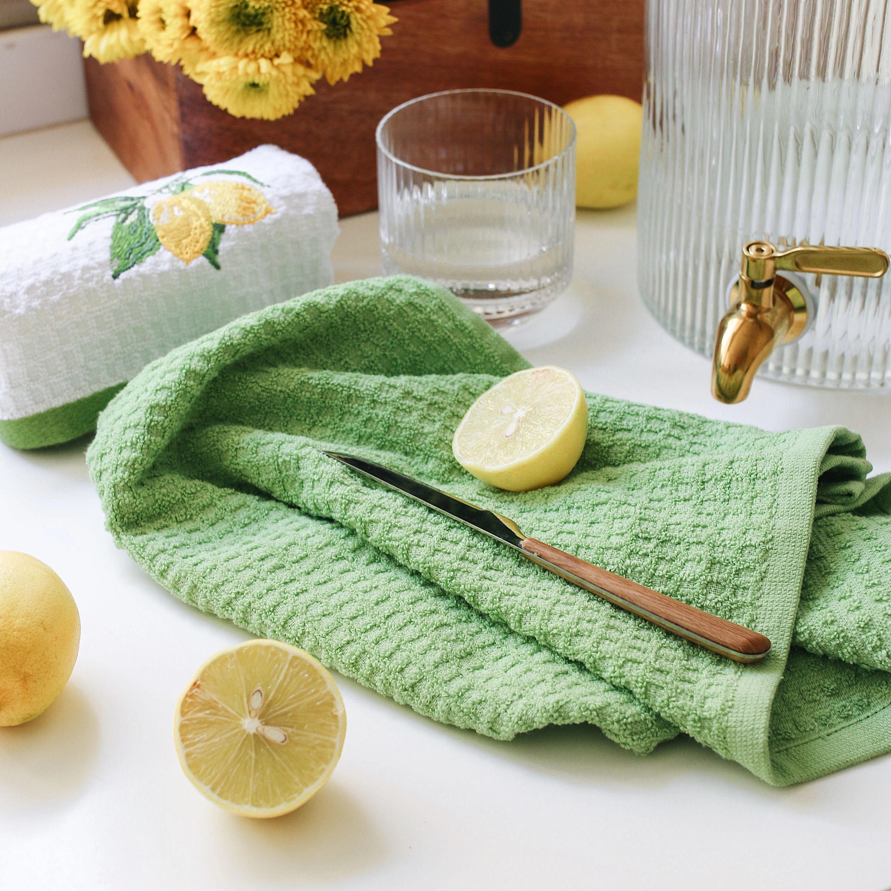 Wear Sierra Soft Cotton Kitchen Towel Set of 2