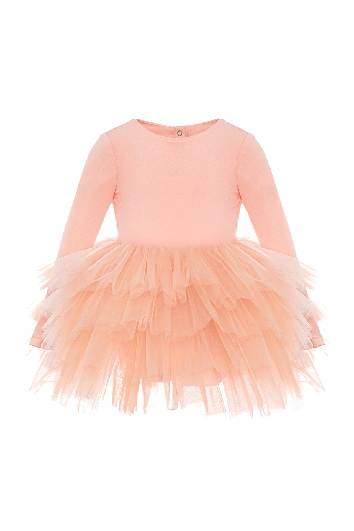 Mini Celebrities Girls Salmon Peony Tutu Dress