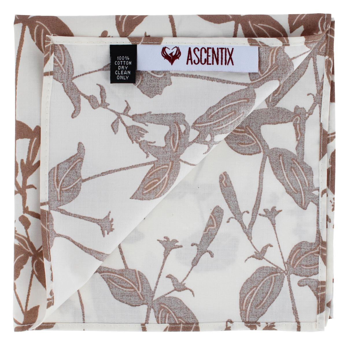Ascentix Summer Garden Cotton Handkerchief