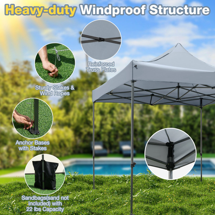 Hivvago Outdoor Pop Up Canopy Tent