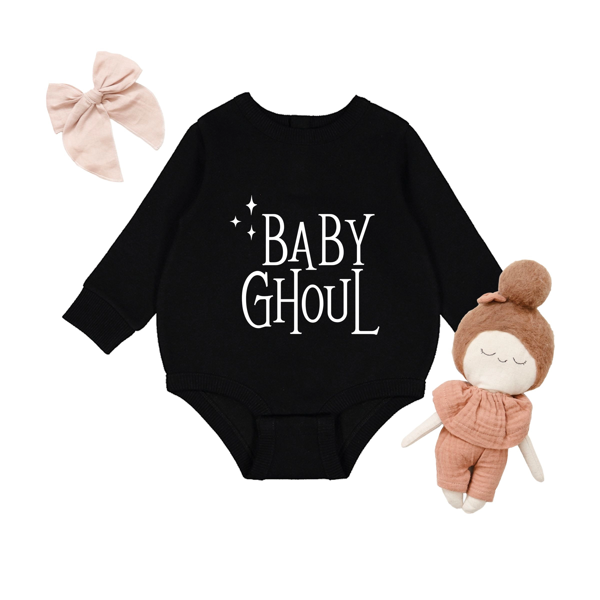The Juniper Shop - Infant Fleece BodySuit Baby Ghoul