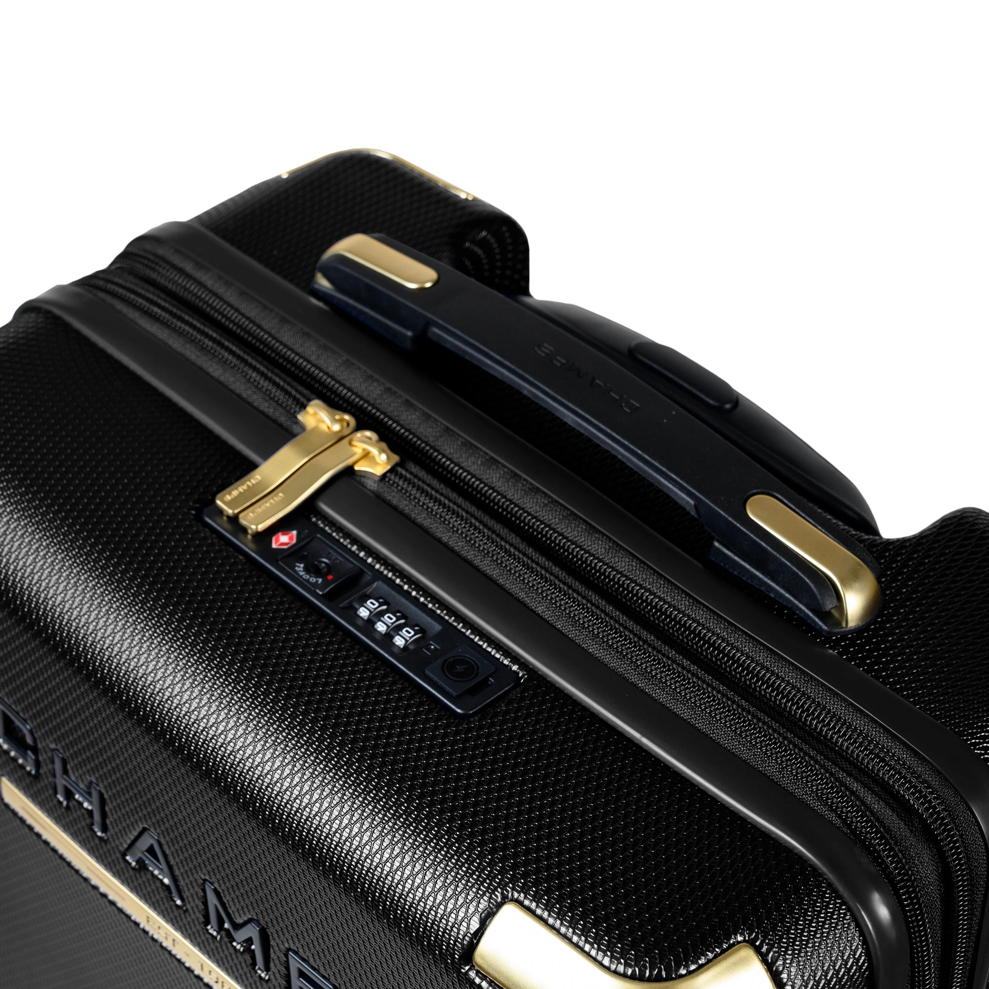 CHAMPS Luxe II Collection 3-piece Hardside Luggage Set