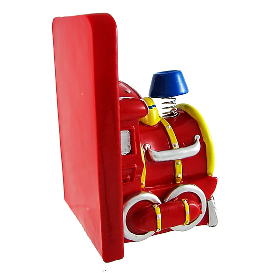 Zeckos Charming Red Train Engine Bookends, Color: Red - JCPenney