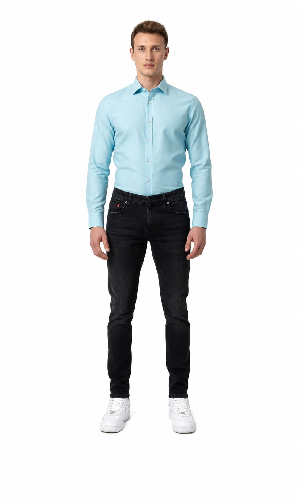 Elie Balleh Slim Fit Mens Button-Down Shirt