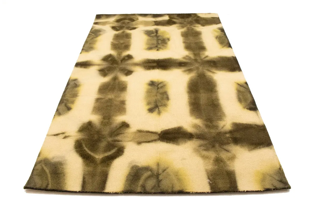 Magic Rugs Brown & Cream Tie-Dye 5X8 Hand-Tufted Modern Rug