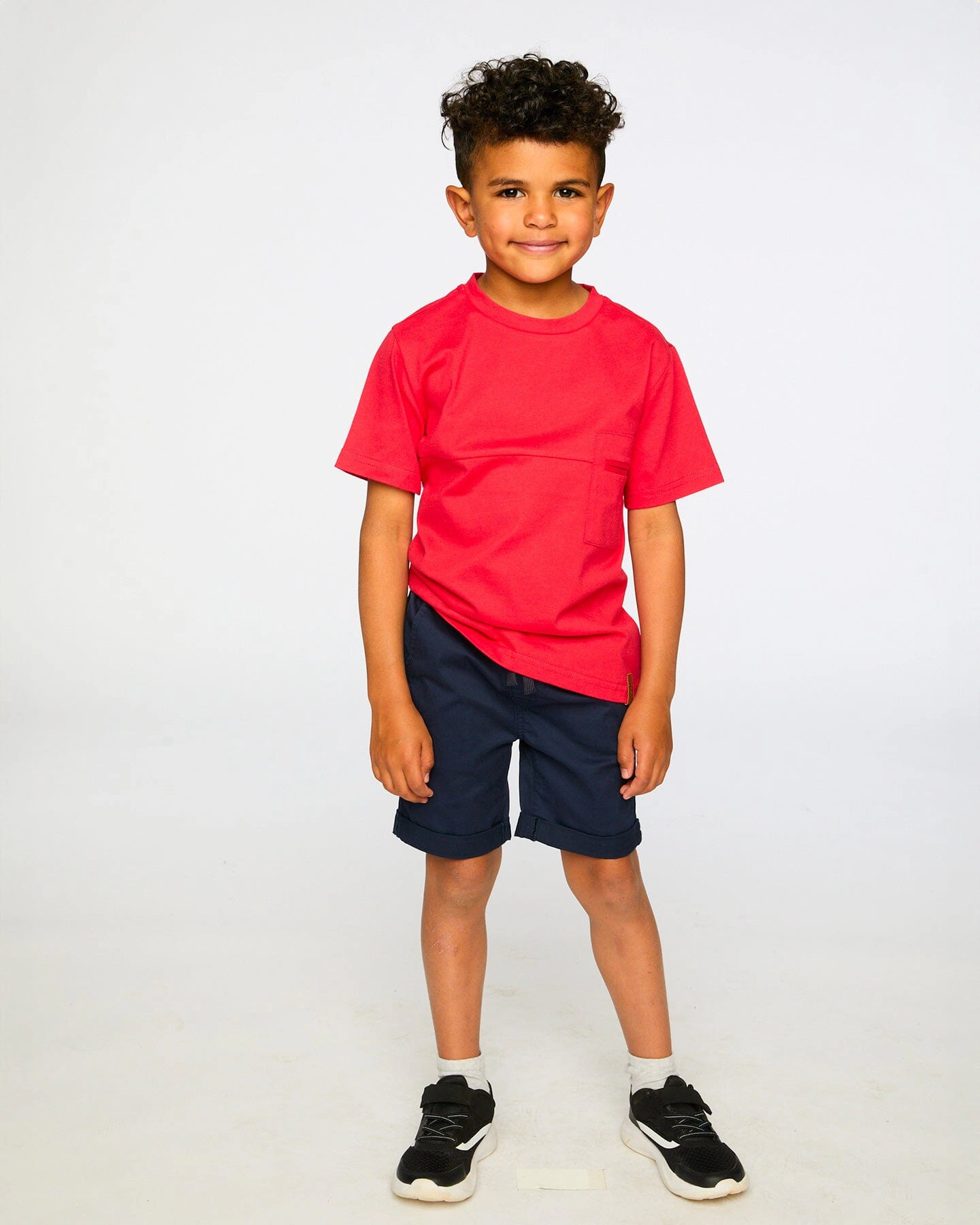 Deux par Boys Stretch Twill Drawstring Shorts