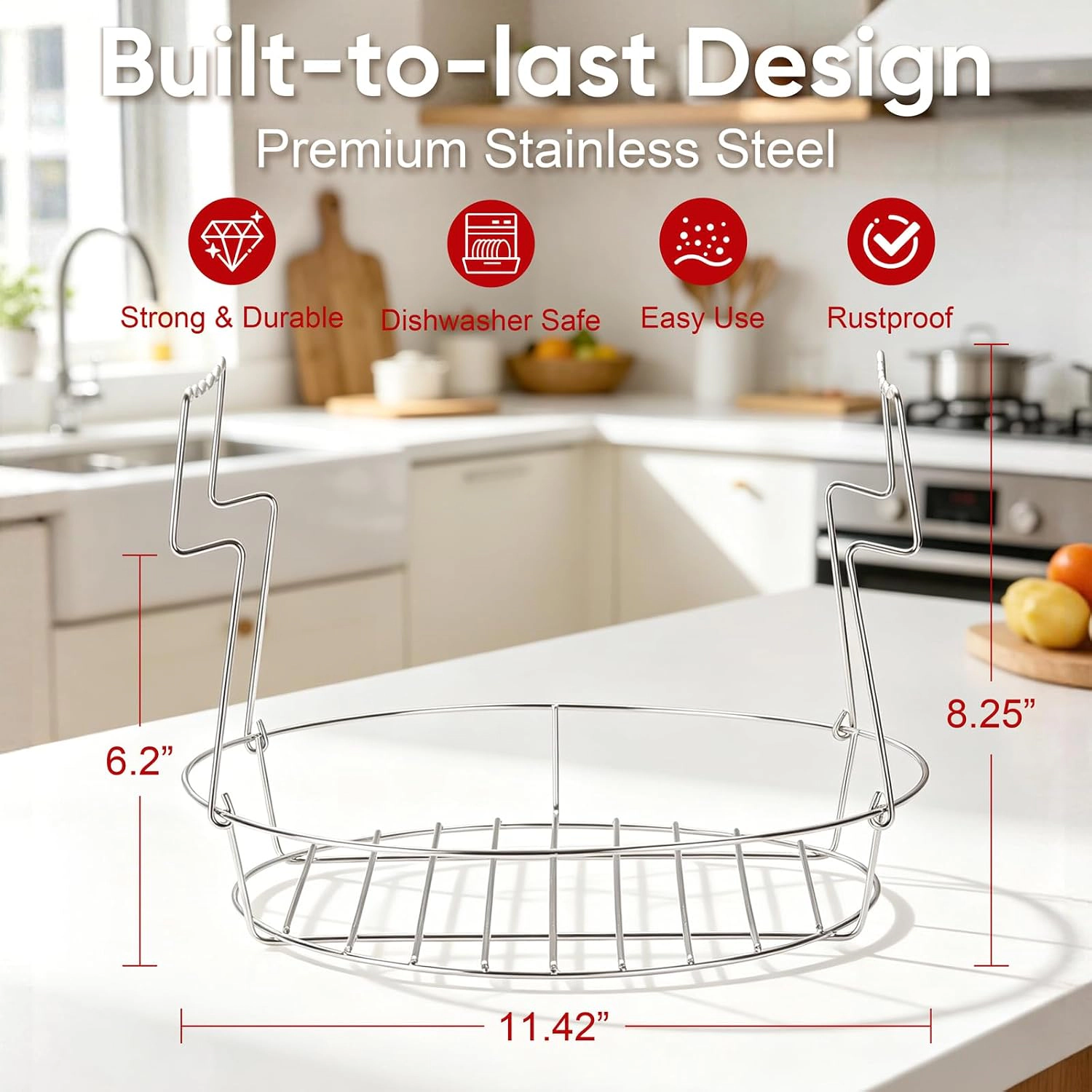 E-far Stainless Steel Canning Rack