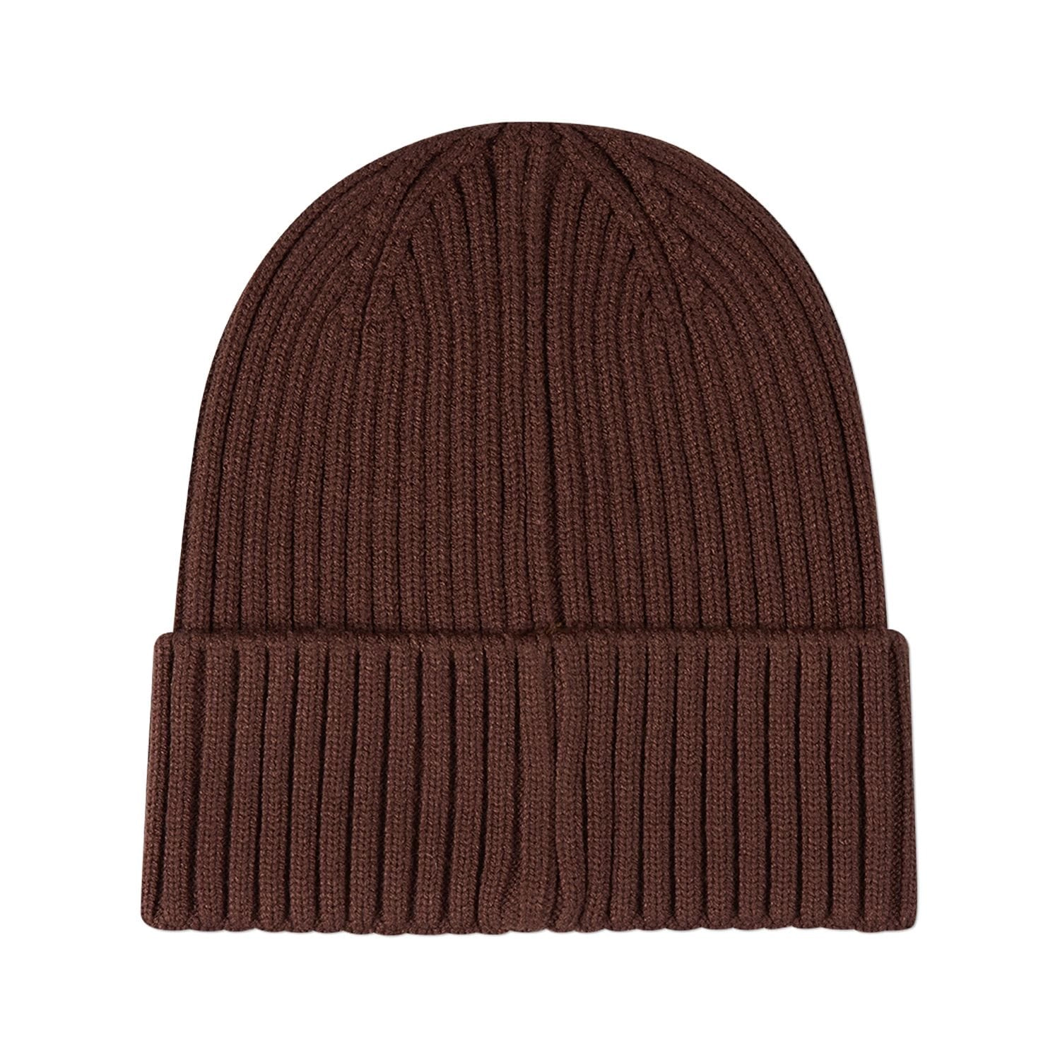 Memoi Unisex Kids "Winter Smiles" Rayon-Blend Chunky-Rib Embroidered Cuffed Beanie