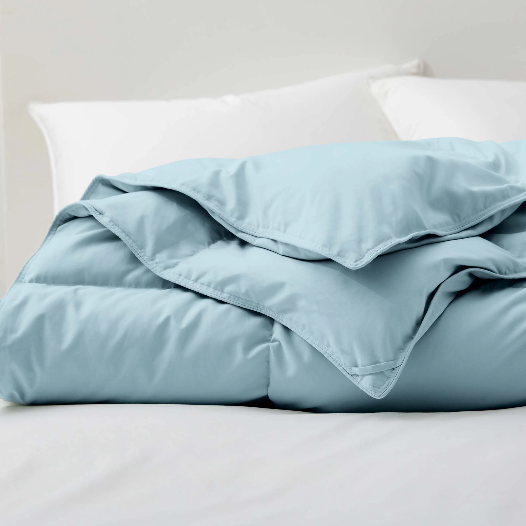 PEACENEST Lightweight Feather Fiber Comforter Soft Breathable Bedding Insert