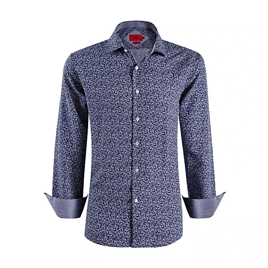 Elie Balleh Boys Slim Fit Elie Balleh Boys' Floral Printed Button-Down Shirt