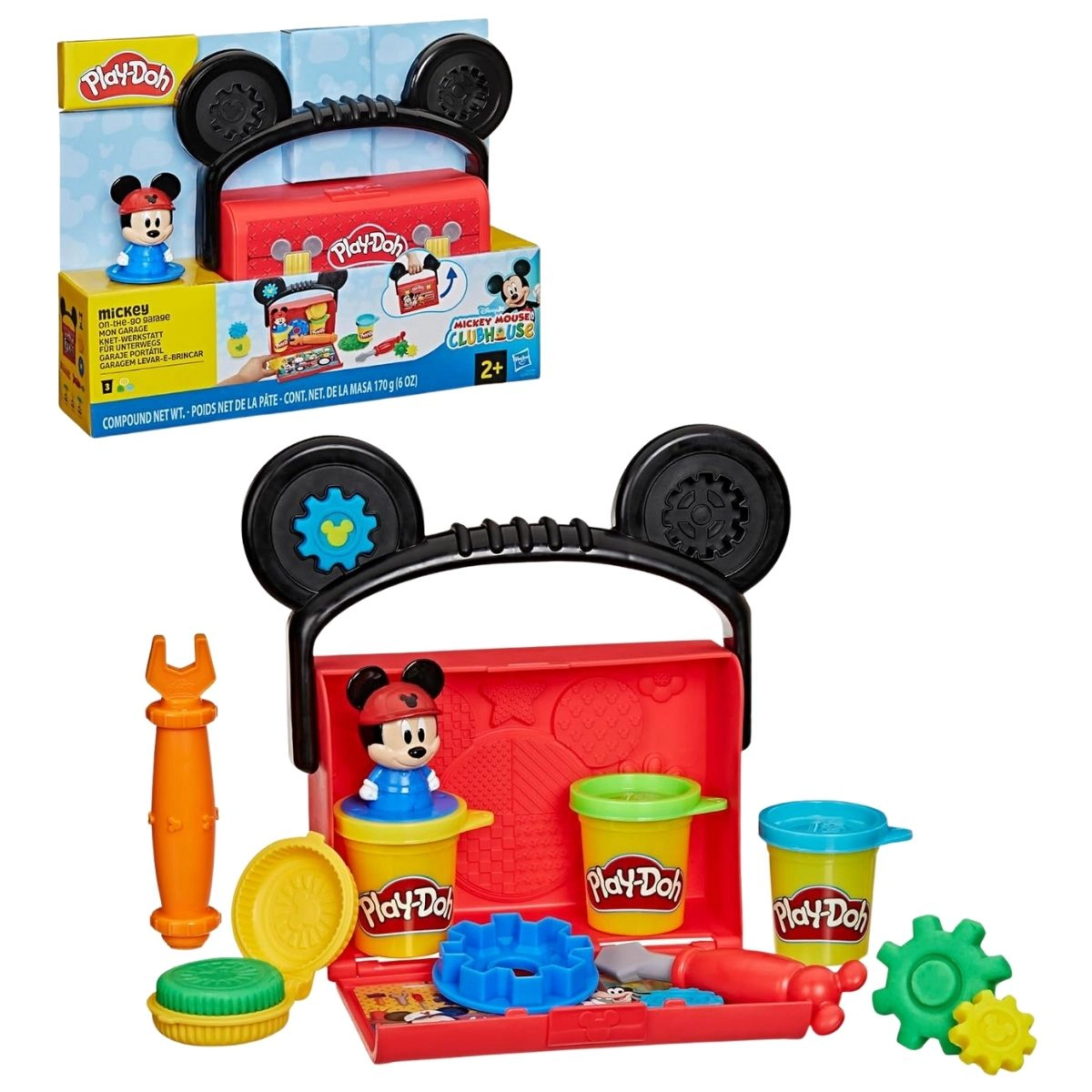 Play-Doh Disney Junior Mickey Mouse Clubhouse On-the-Go Garage Playset
