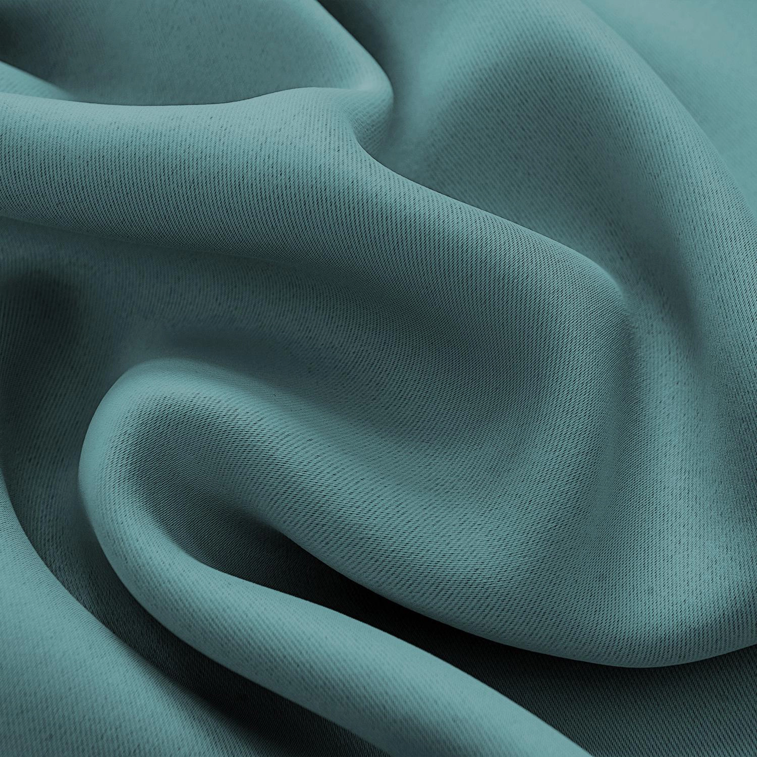 RT Designers Collection Anchorage Blackout Grommet Curtain Panel 54" x 84" Turquoise