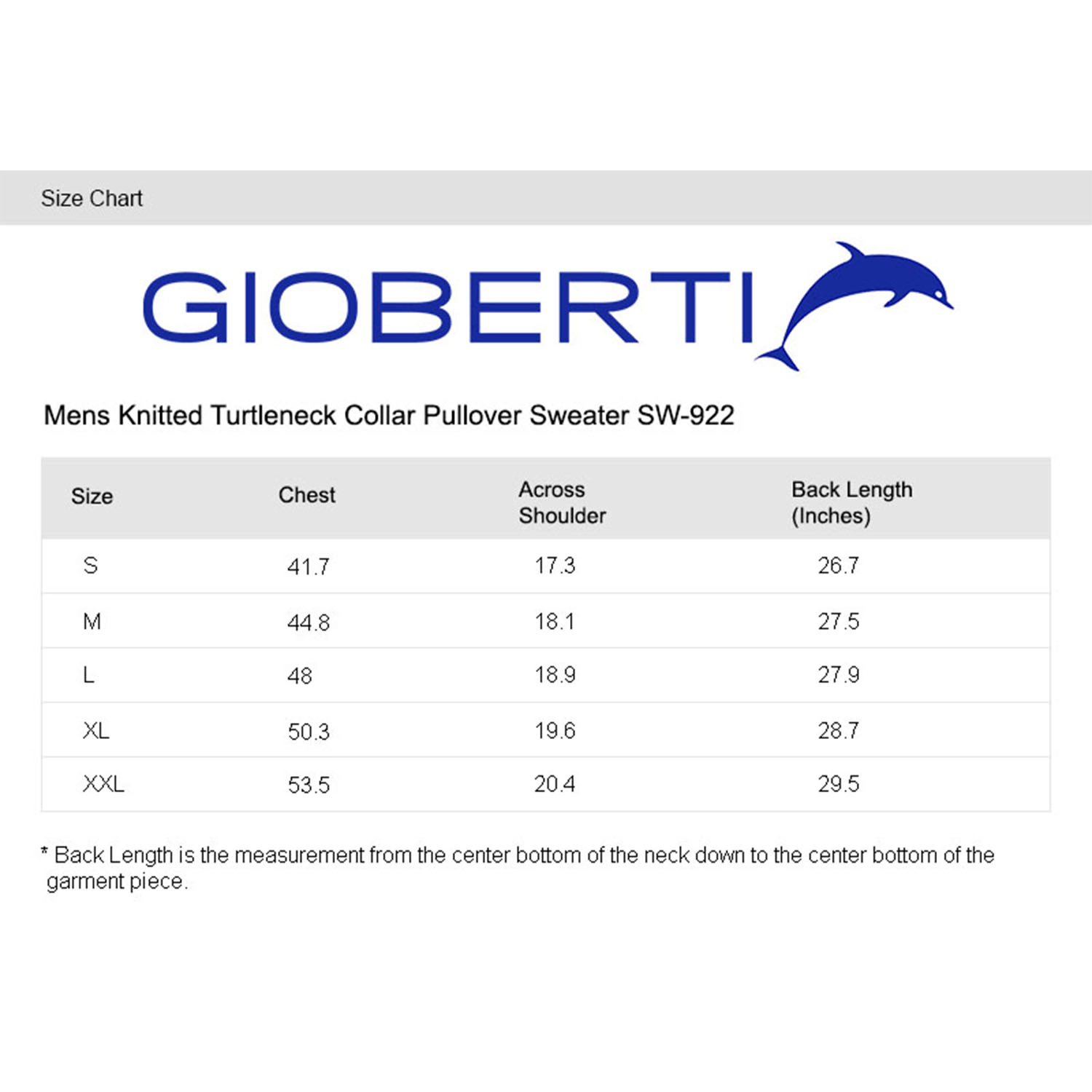 Gioberti Men's Knitted Turtleneck Collar Pullover Sweater with Soft Brushed Flannel Lining