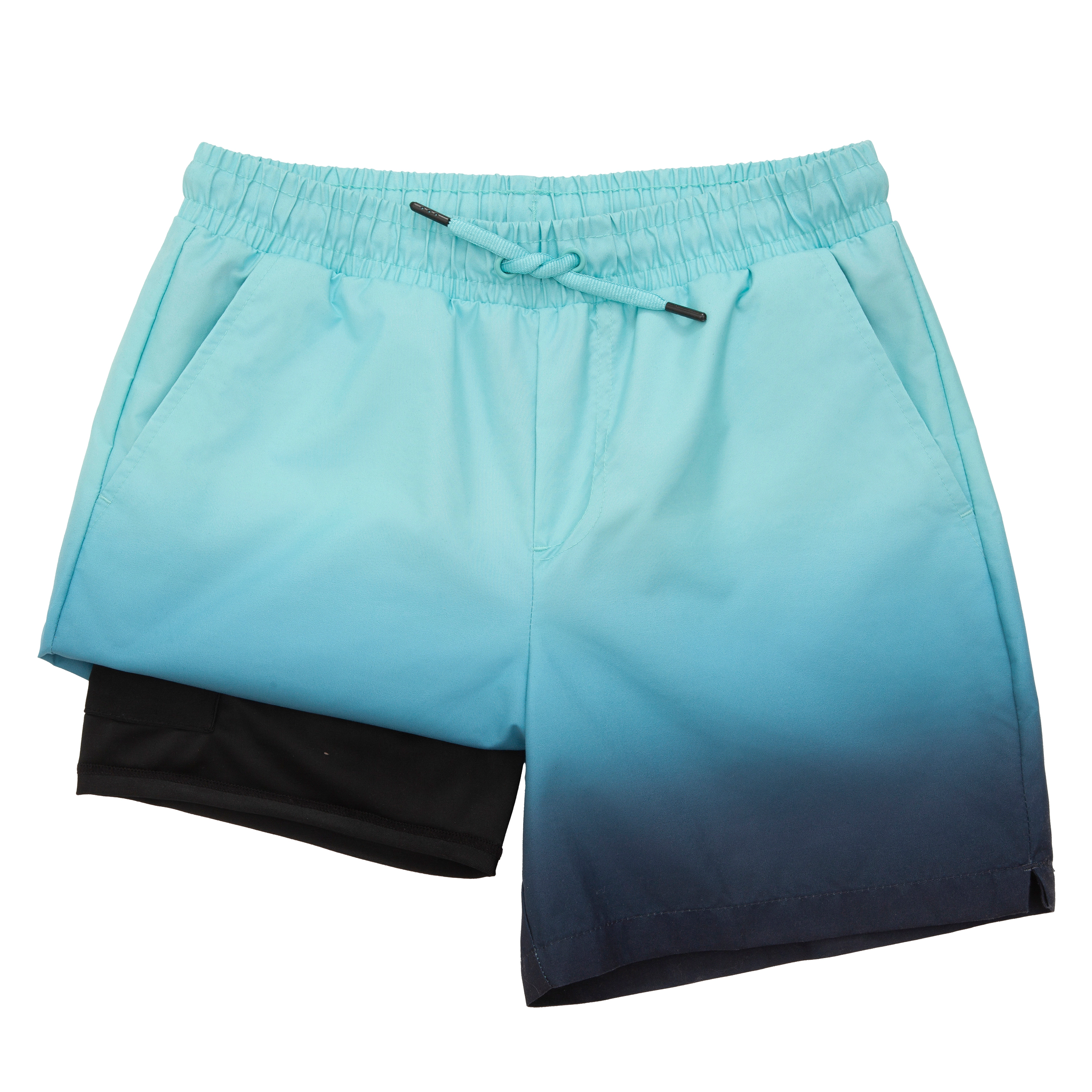 Rokka&Rolla Little & Big Kid Boys Compression Lined Swim Trunks