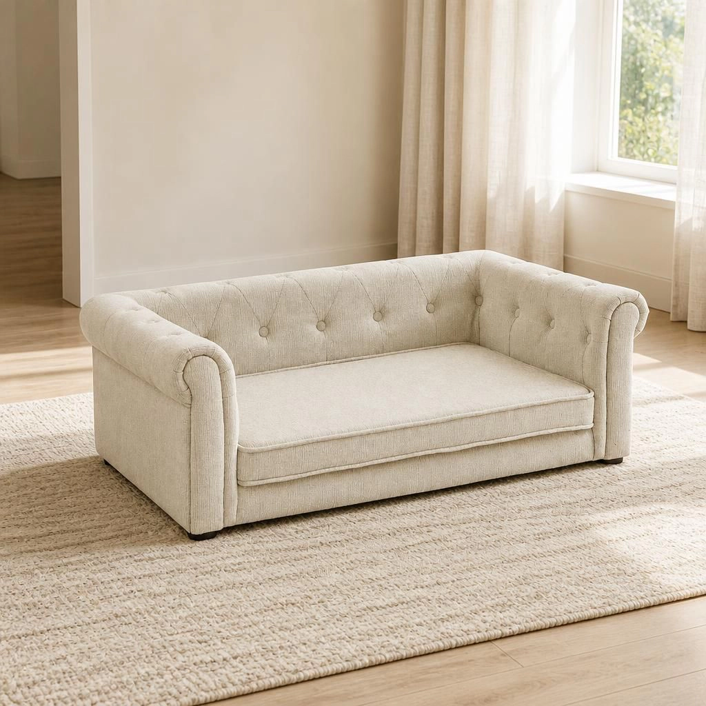 Ifmall Foam Pet Bed for Small and Medium Dogs Cats