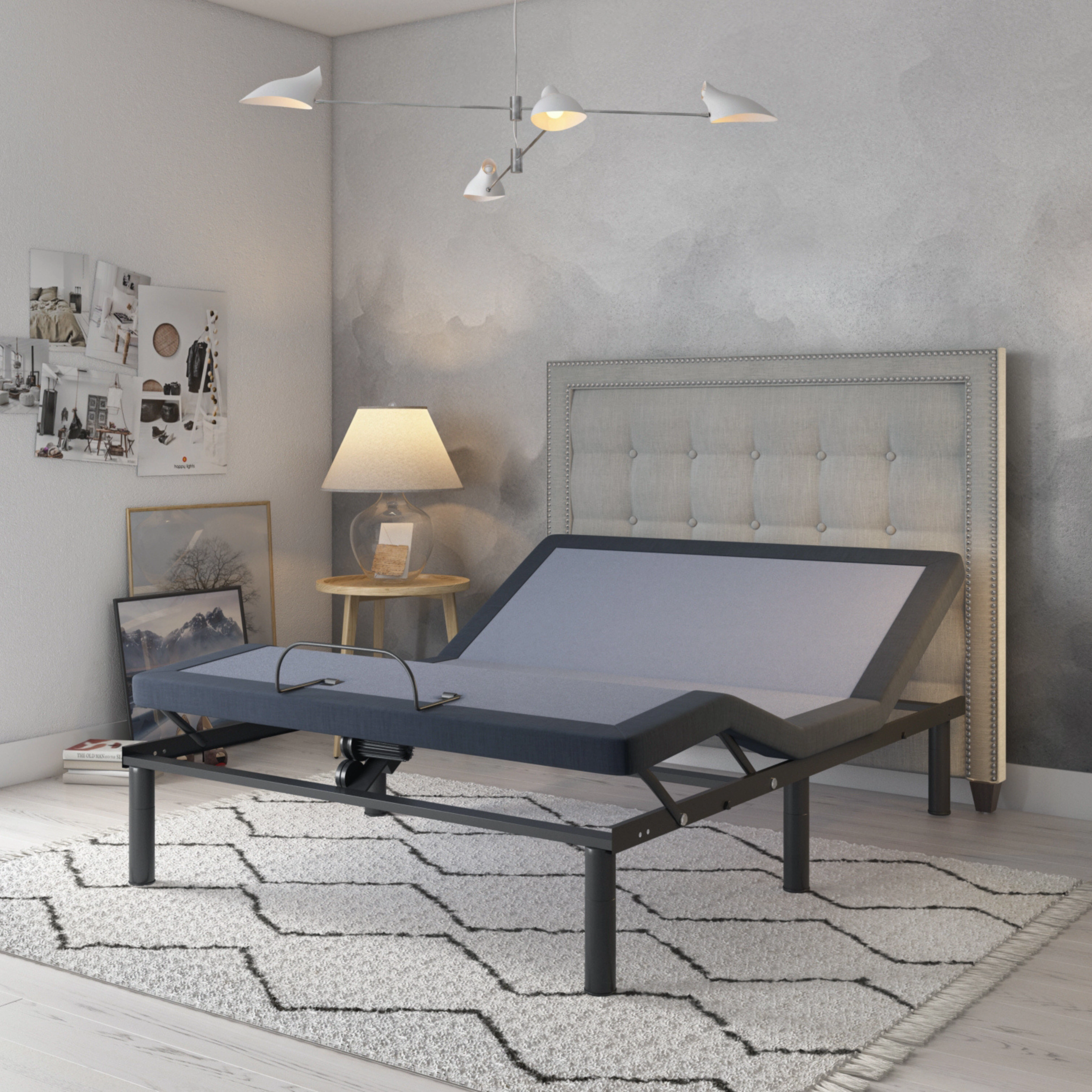 Flynama BT3000 Twin XL Adjustable Bed Base with Head & Foot Adjustment
