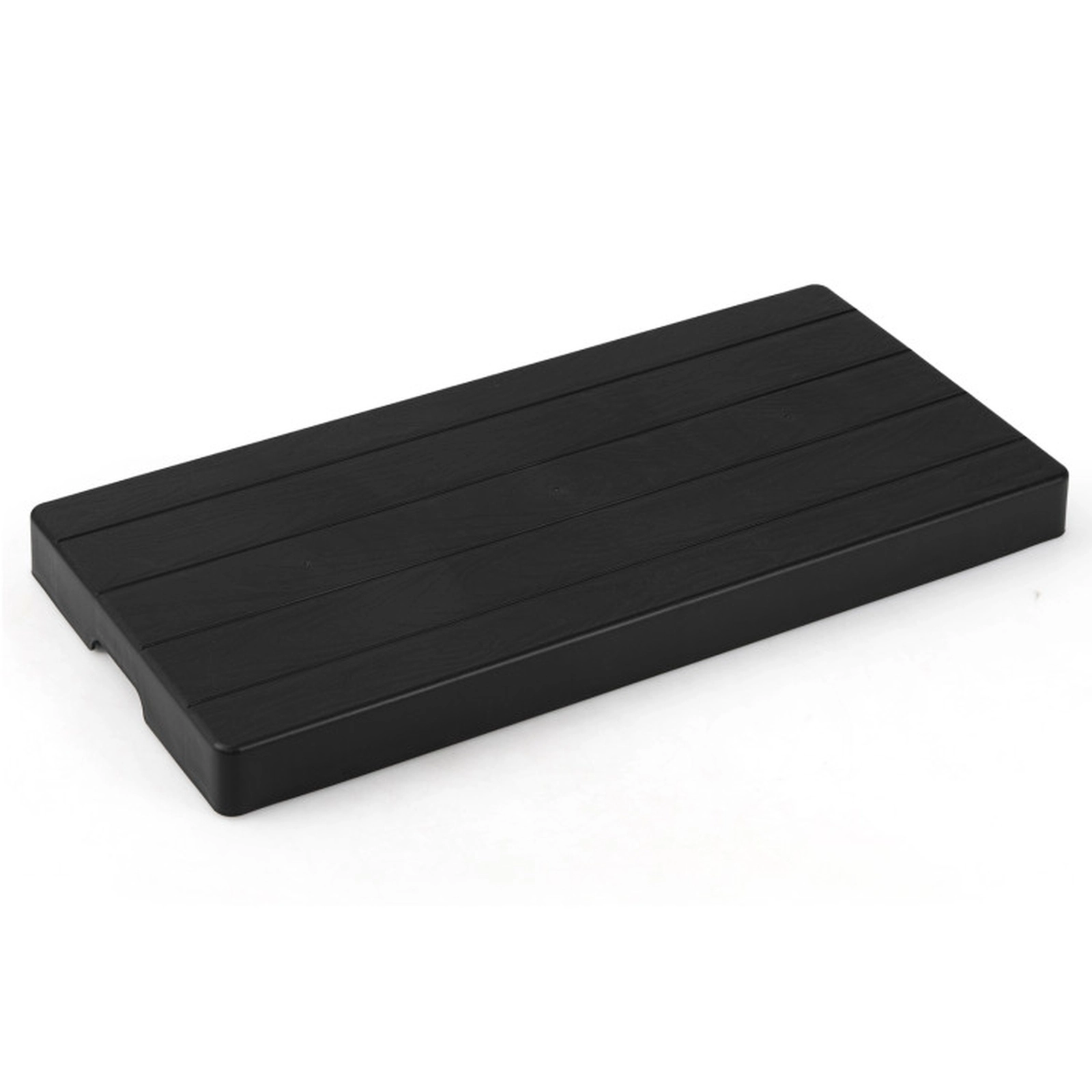 SUGIFT 38-in x 18-in x 3-in 1000-lb Capacity Black Condenser Pad for Mini Split Ductless Heat Pump HVAC