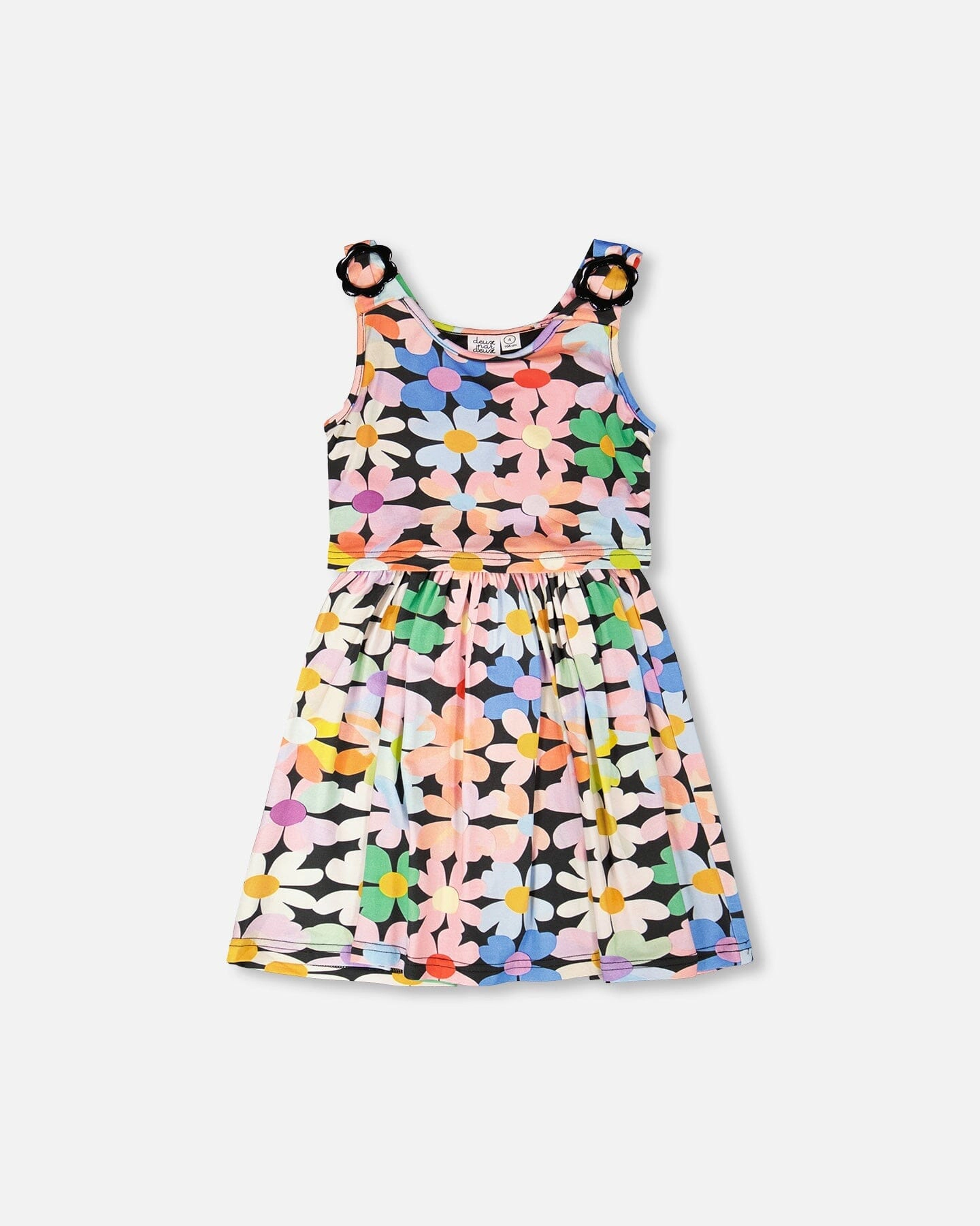 Deux par Girls Dress Printed Flowers