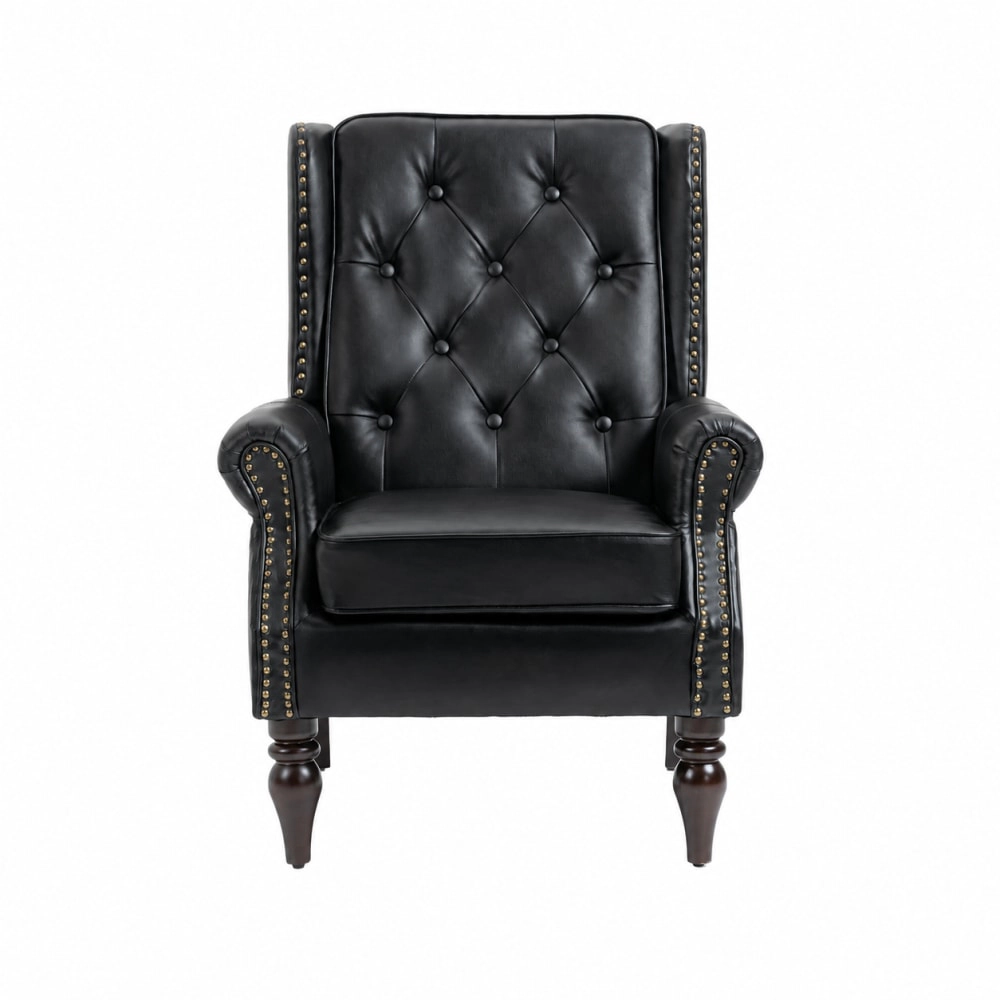 GOODSILO Modern Upholstered Accent Chair Comfortable Leisure Seating