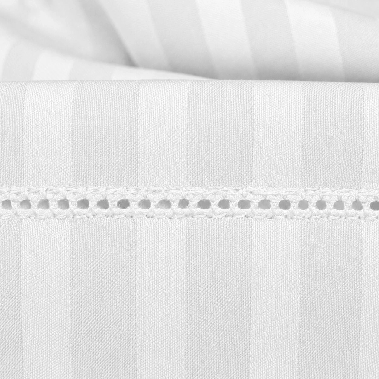 HSH Dream 1500 TC Egyptian Cotton Sheet Set by Five Luxe Collection Luxury Sateen Sheets with Elegant Hemstitch Design