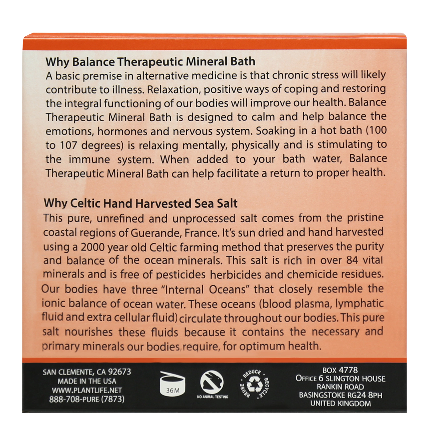 Plantlife Balance Bath Salt