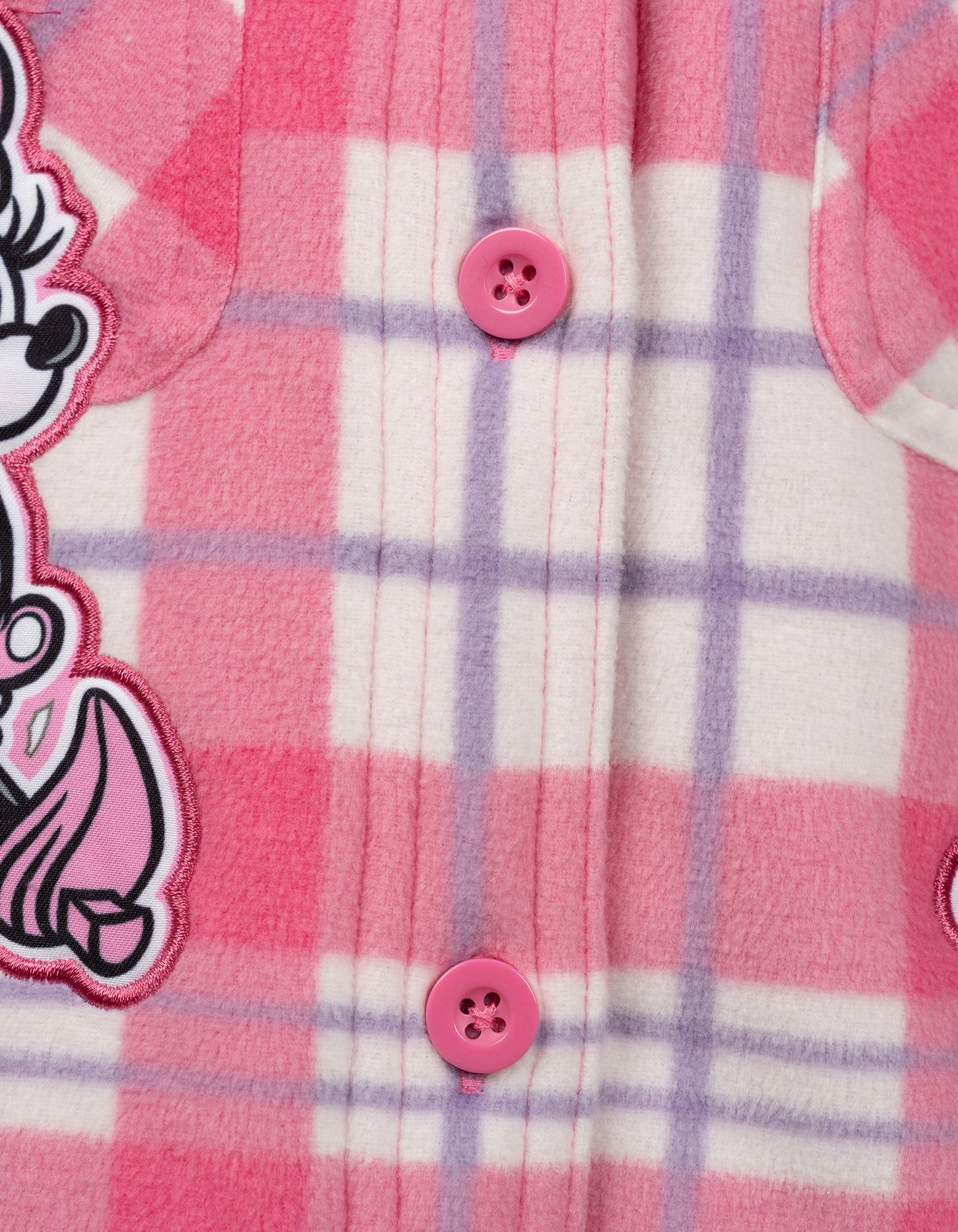 Disney Minnie Mouse Toddler Girls' Fleece Shacket