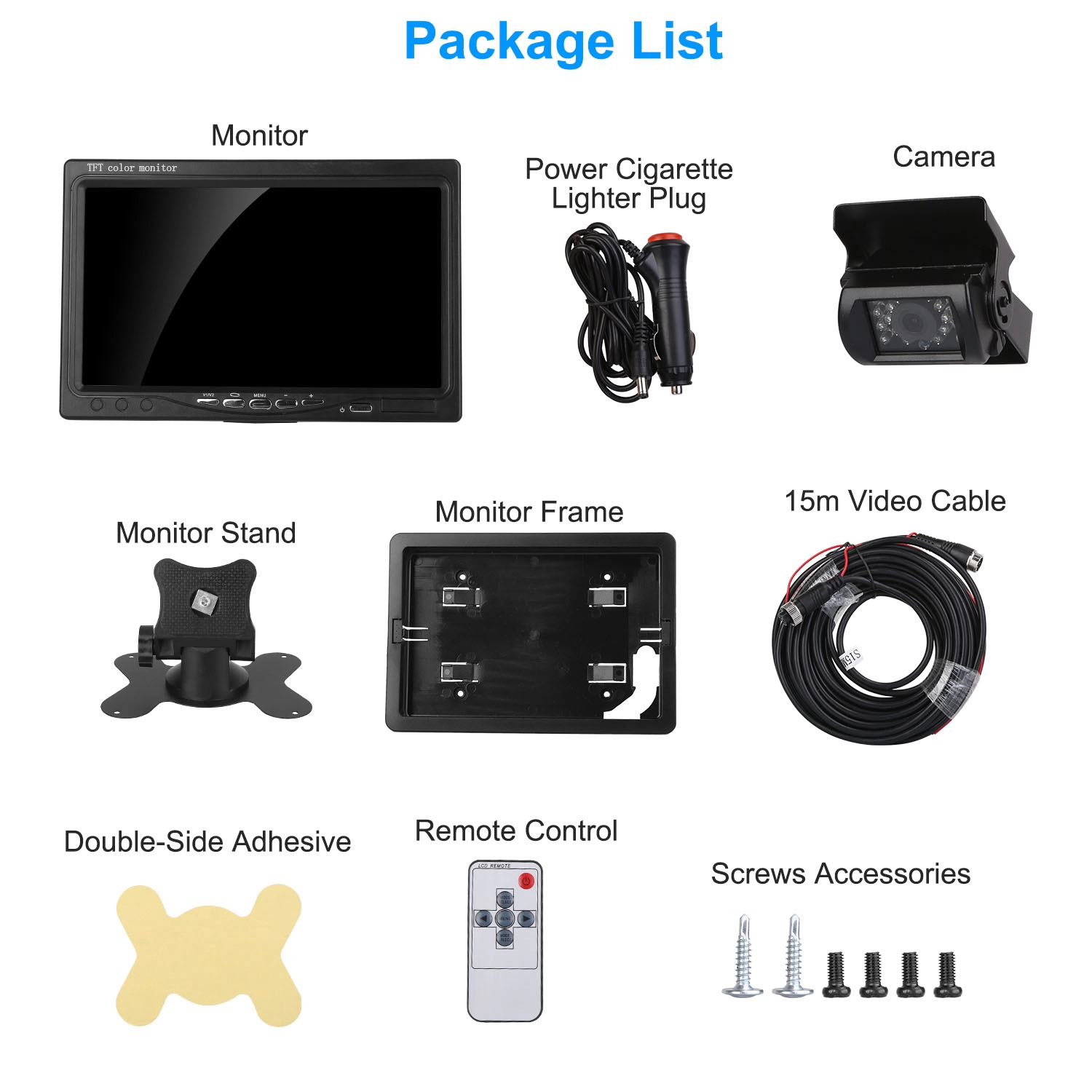 GBruno Waterproof Backup Camera System
