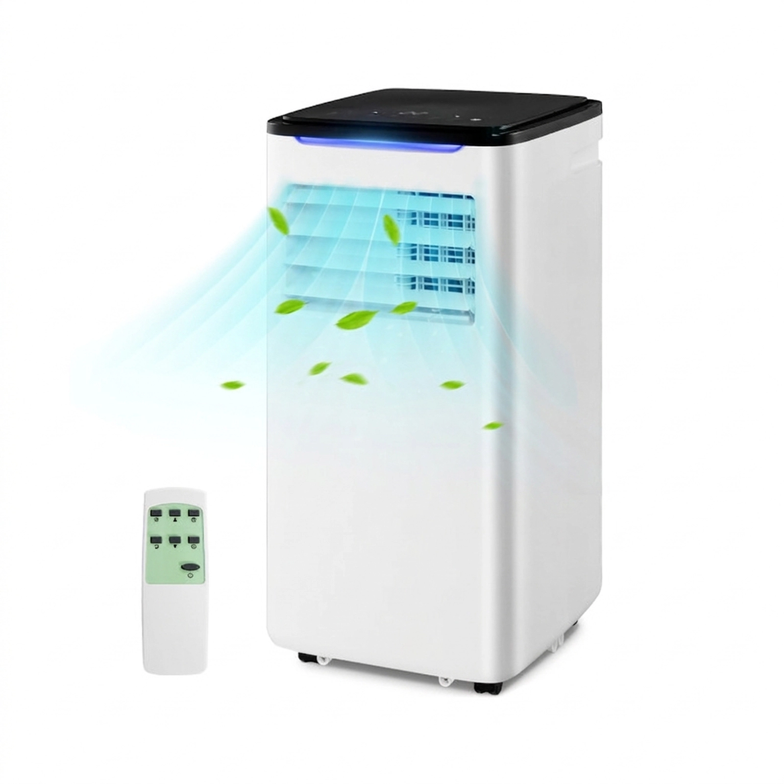 SUGIFT 10000-BTU 3-in-1 Portable Air Conditioner with 55-Pint Dehumidifier 2 Fan Speeds and LED Touch Panel