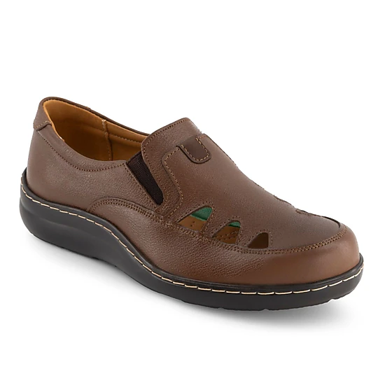 Andrea Womens Comfort Leather Loafers