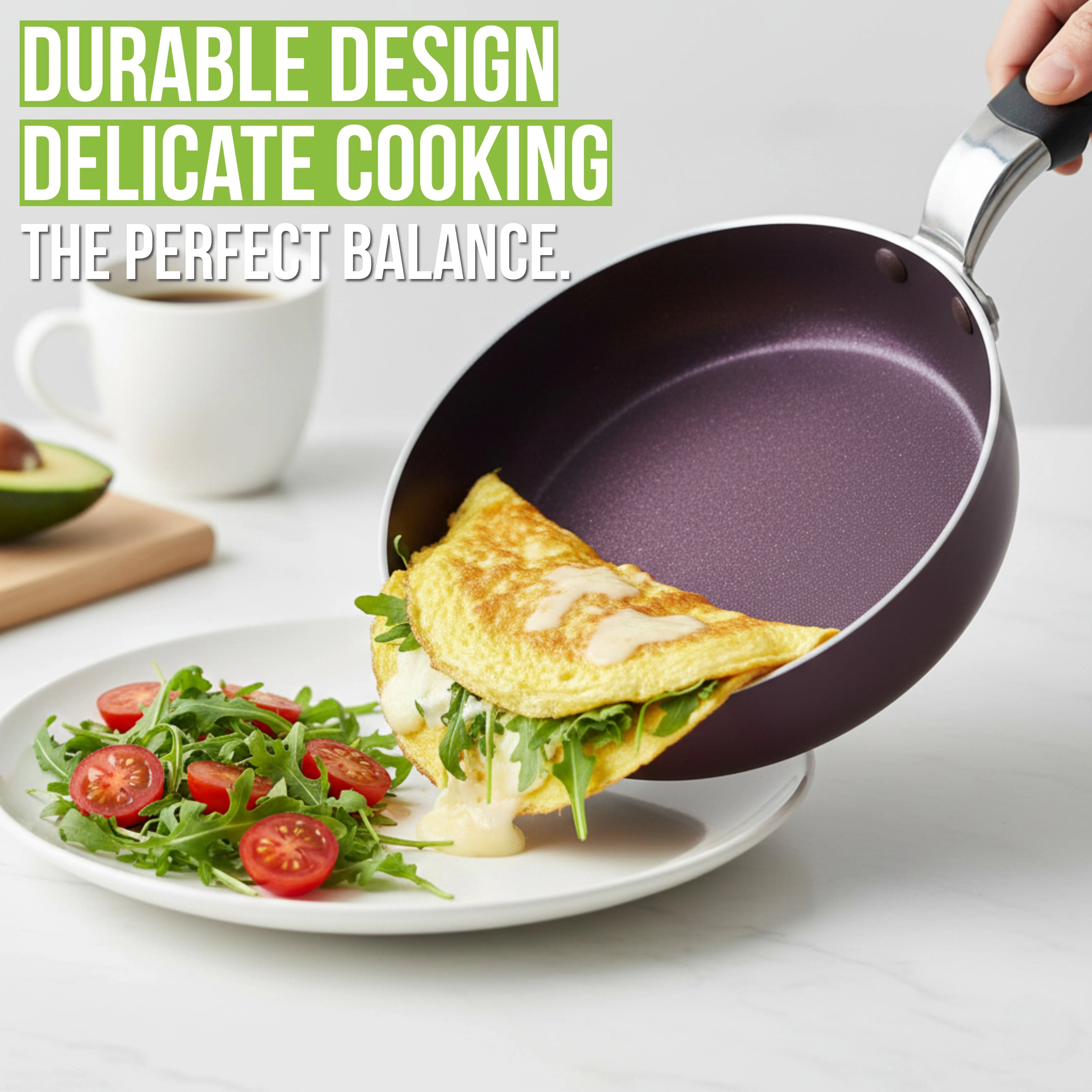 TECHEF 5.5 Inch One Egg Frying Pan