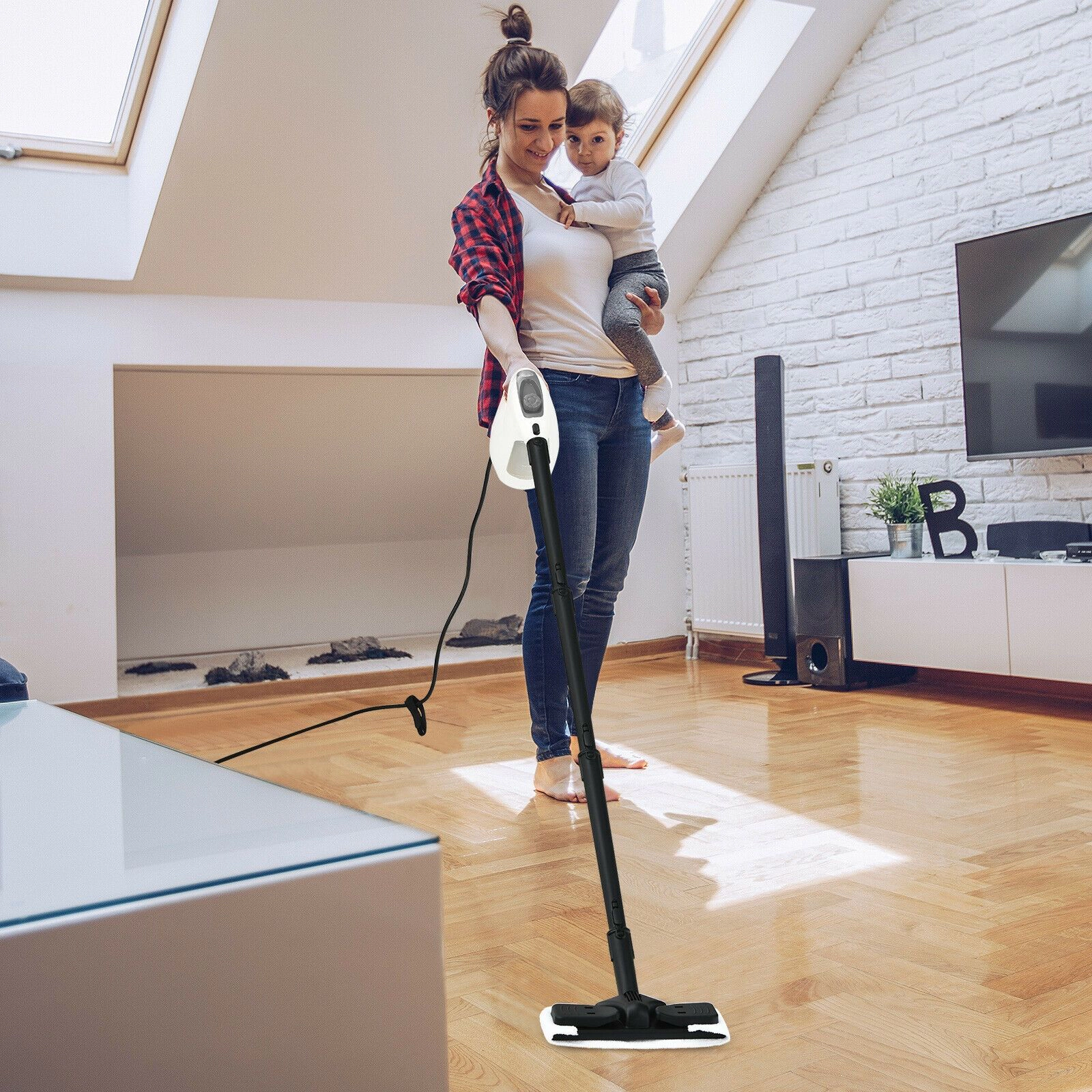 SlickBlue Multi-Purpose Steam Cleaning Machine for Kitchen, Bathroom, Sofa and Floors