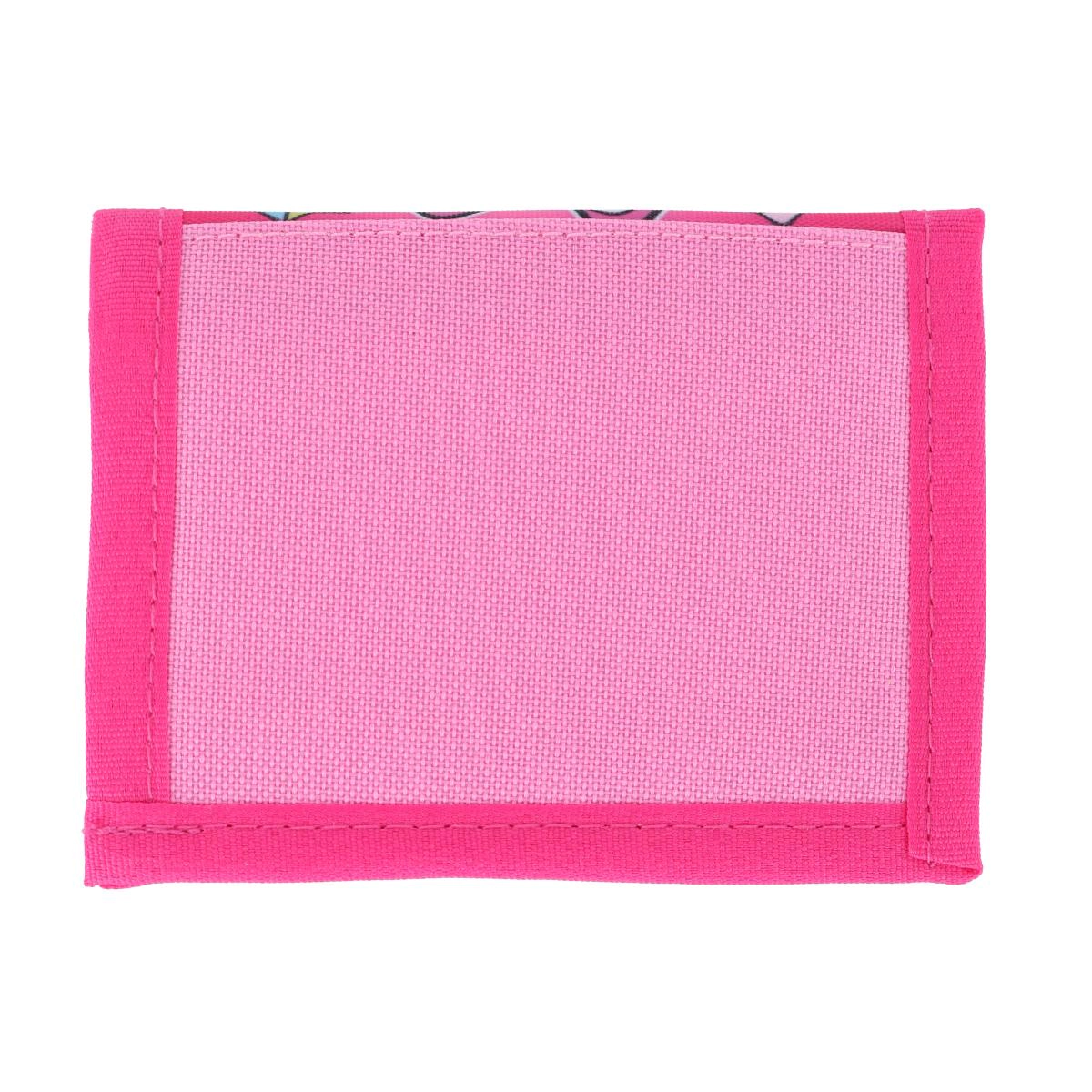 CTM Kid's Minnie Mouse Bifold Wallet with  Hook and Loop Closure
