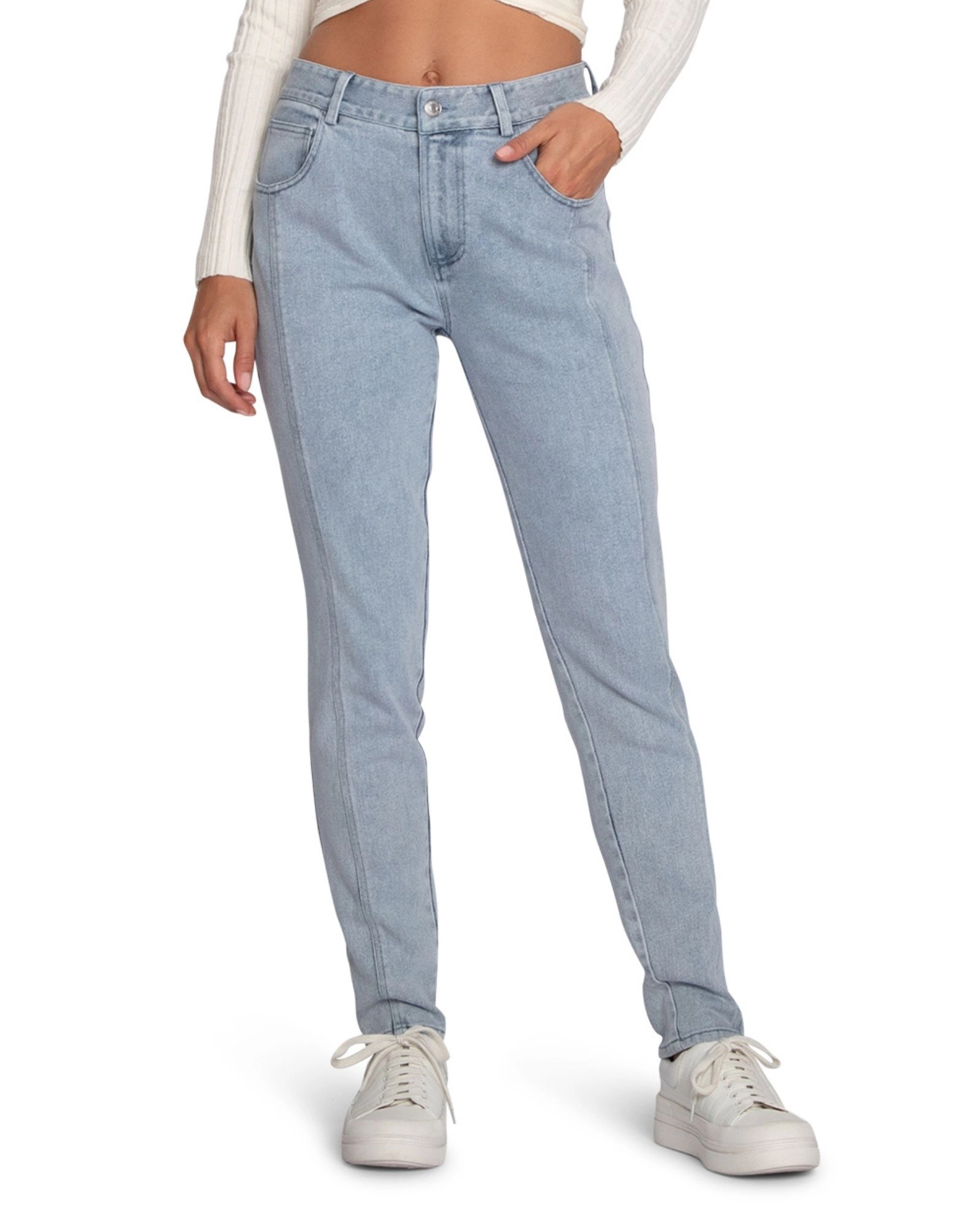Belle & Bloom Womens First Class Skinny Jeans