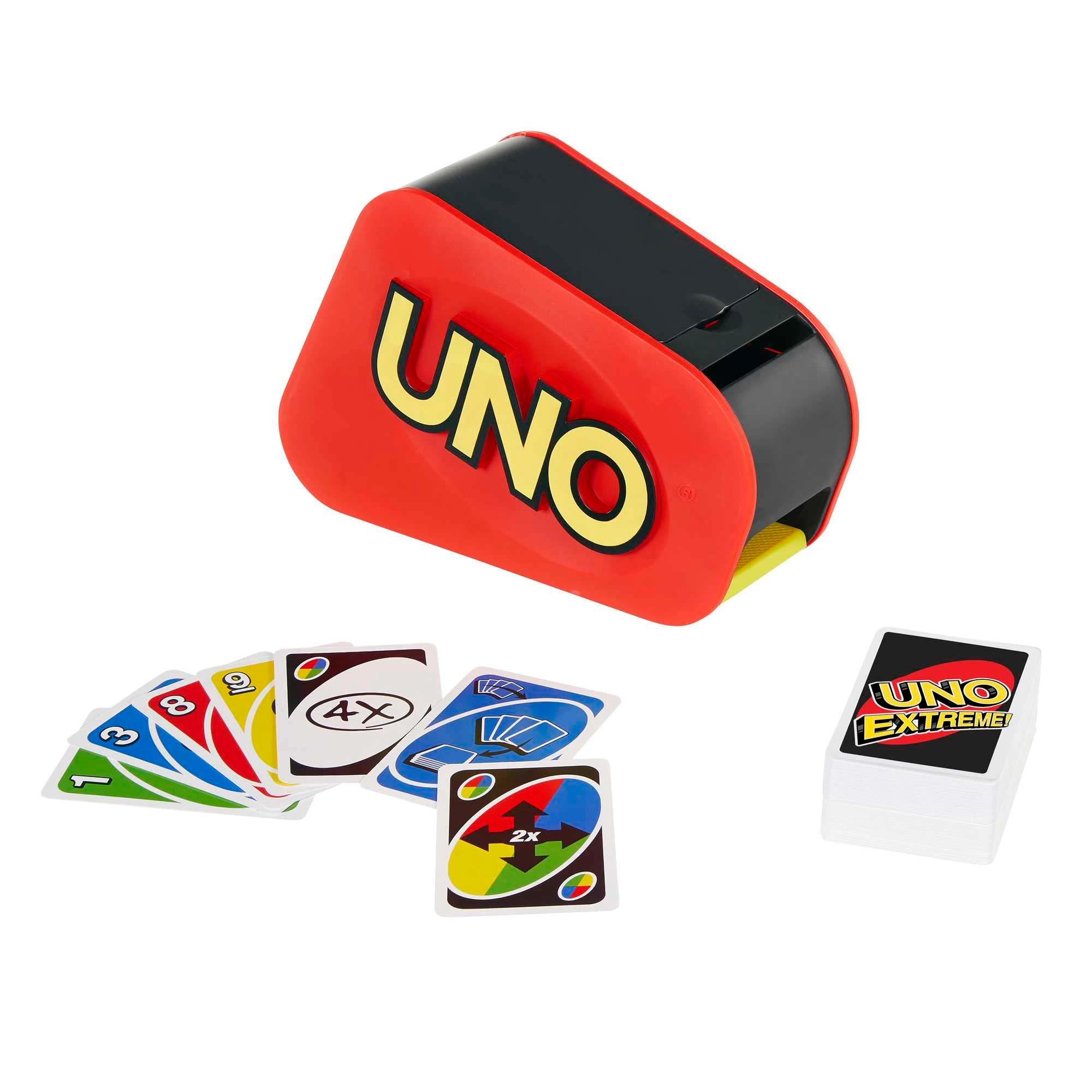 Mattel UNO Attack Card Game with Mechanical Card Launcher