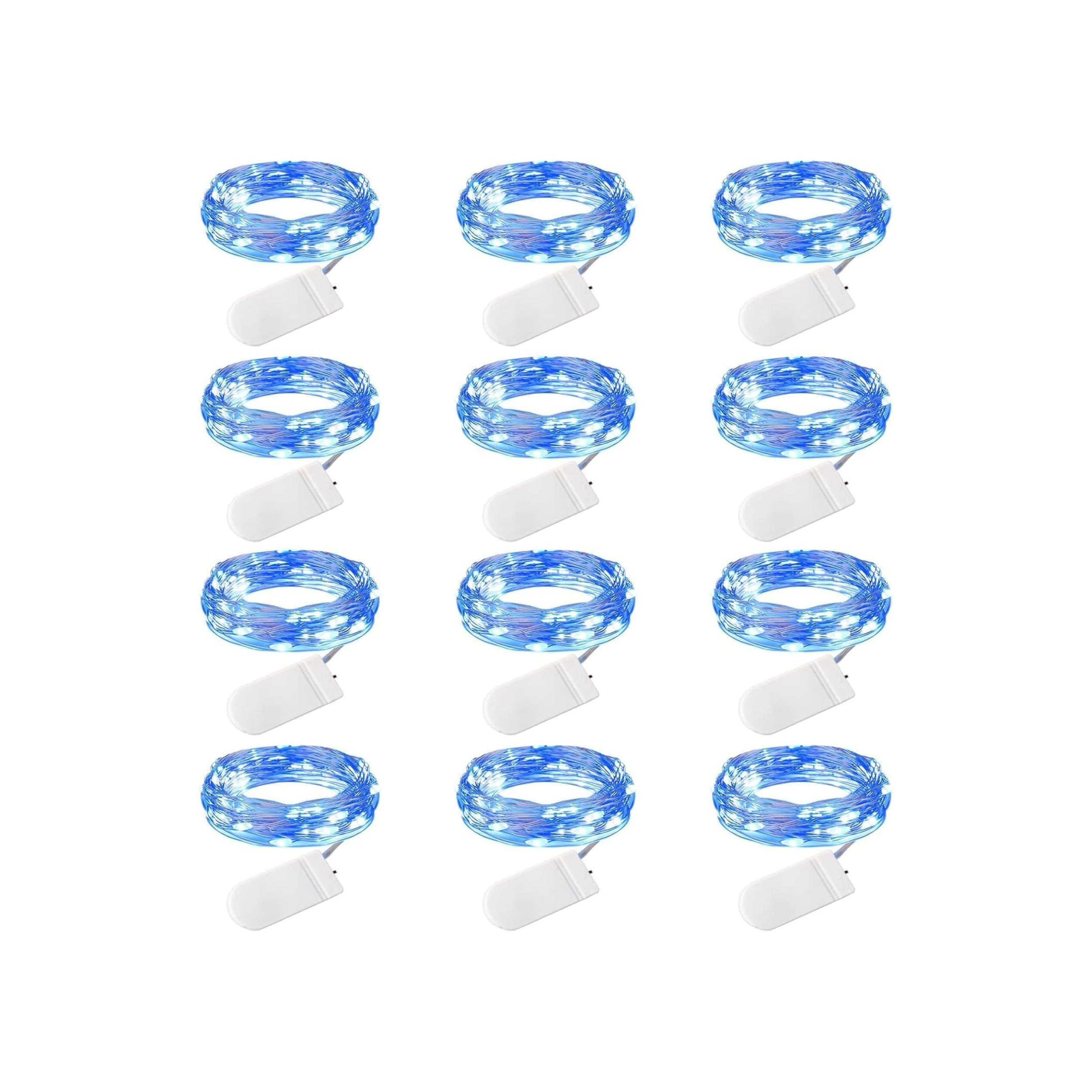 Stock Preferred Pack of 12 Battery Operated 20 LED Fairy String Lights