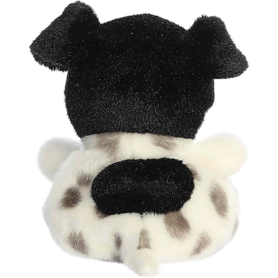Aurora Palm Pals Snorkels Black and White Dog 5-Inch Stuffed Animal Plush