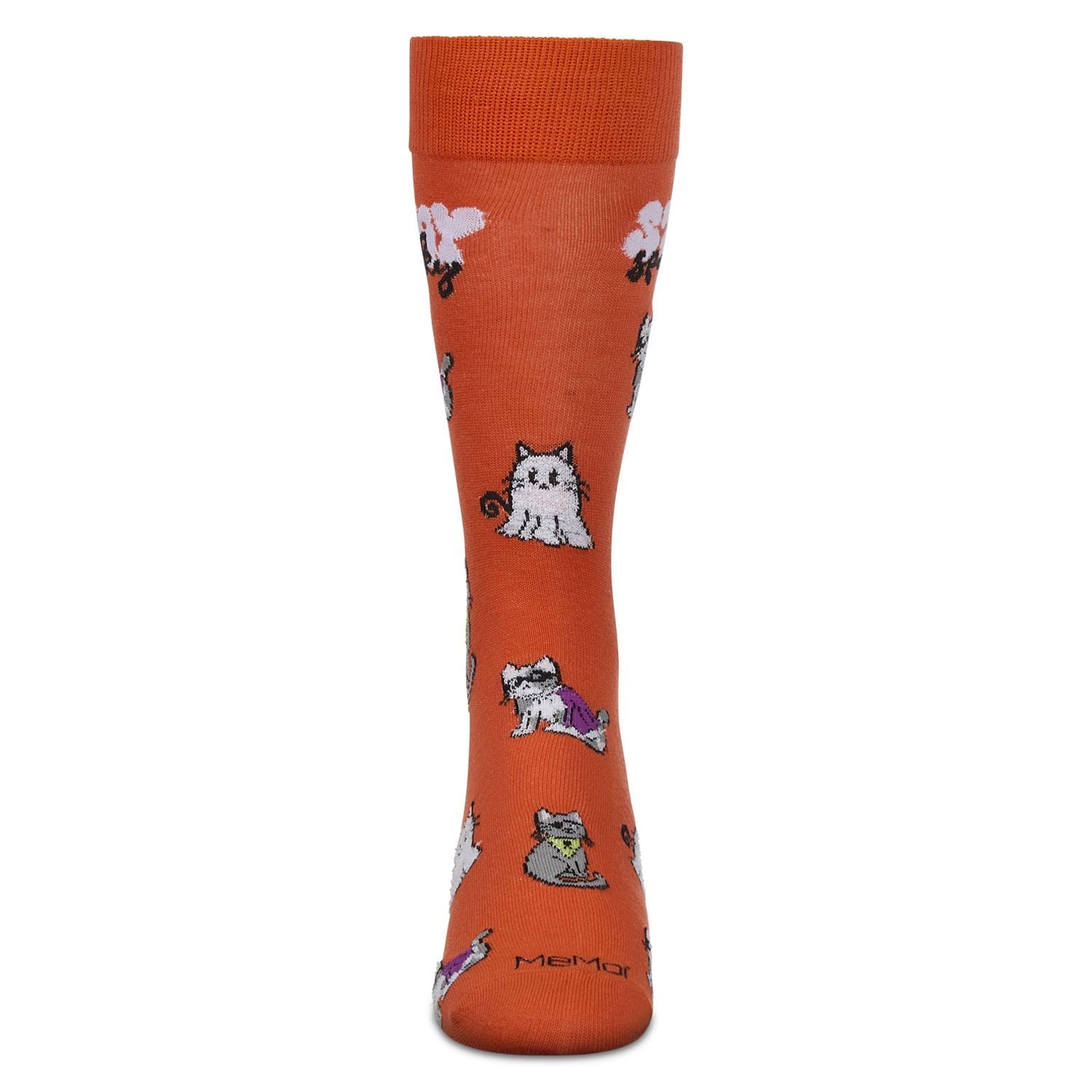 MeMoi Men's Stay Spooky Holiday Crew Socks