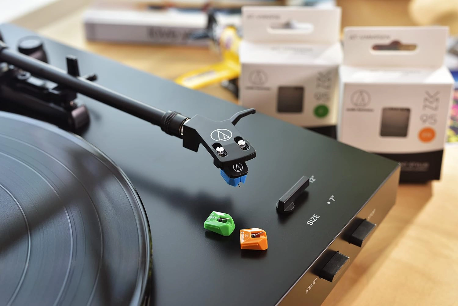 Audio-Technica AT-LP3XBT-BK Fully Automatic Bluetooth Belt-Drive Turntable