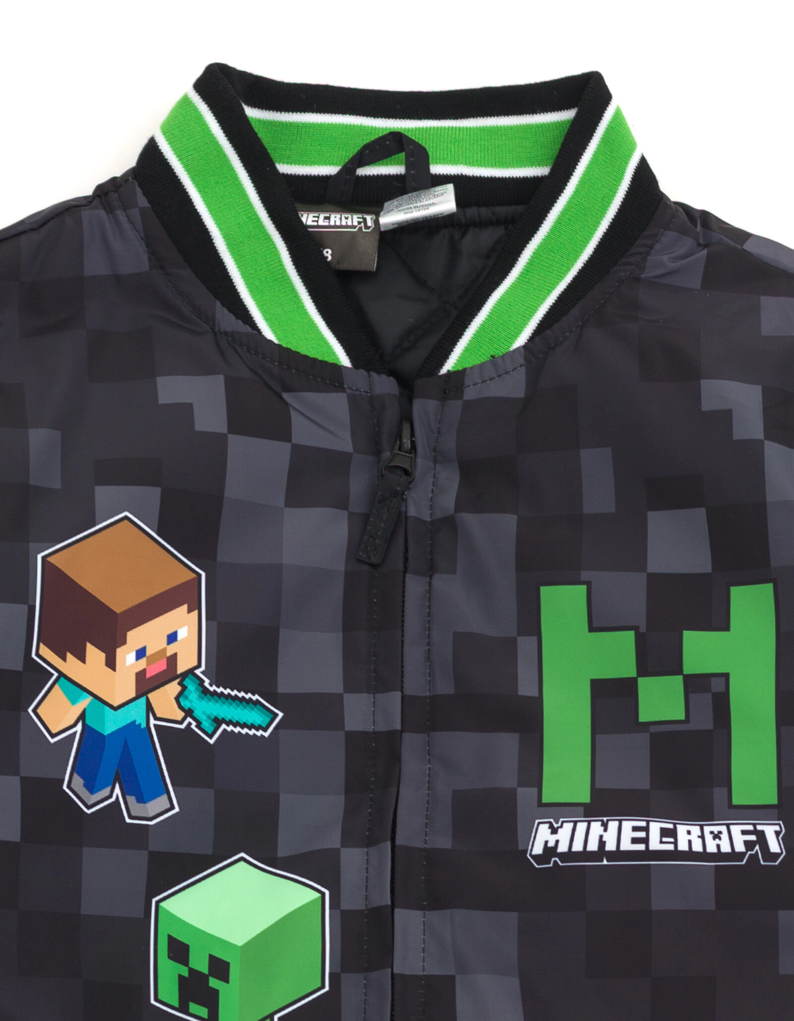 Minecraft Boys' Varsity Bomber Jacket
